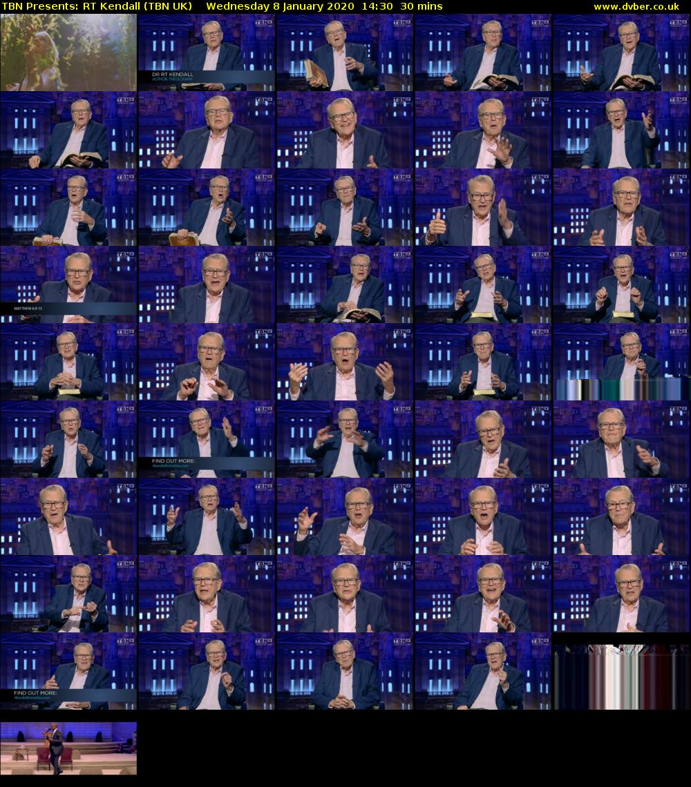 TBN Presents: RT Kendall (TBN UK) Wednesday 8 January 2020 14:30 - 15:00