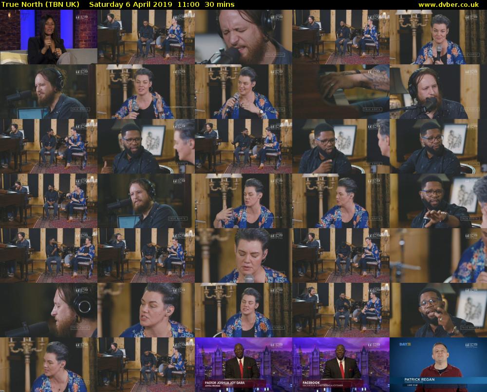 True North (TBN UK) Saturday 6 April 2019 11:00 - 11:30