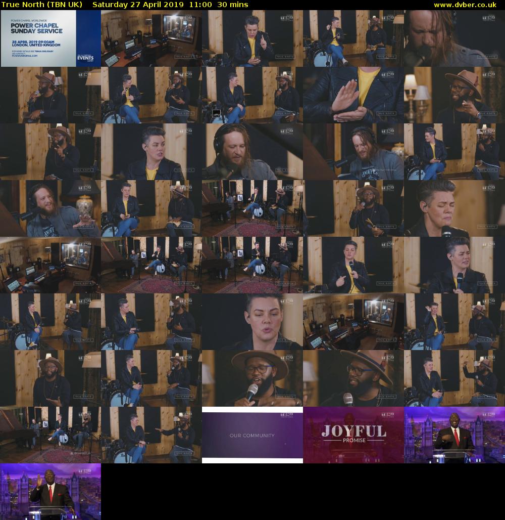 True North (TBN UK) Saturday 27 April 2019 11:00 - 11:30