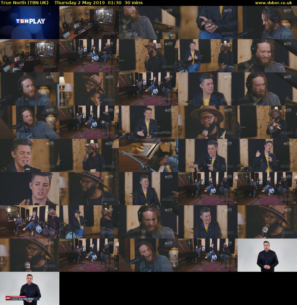 True North (TBN UK) Thursday 2 May 2019 01:30 - 02:00