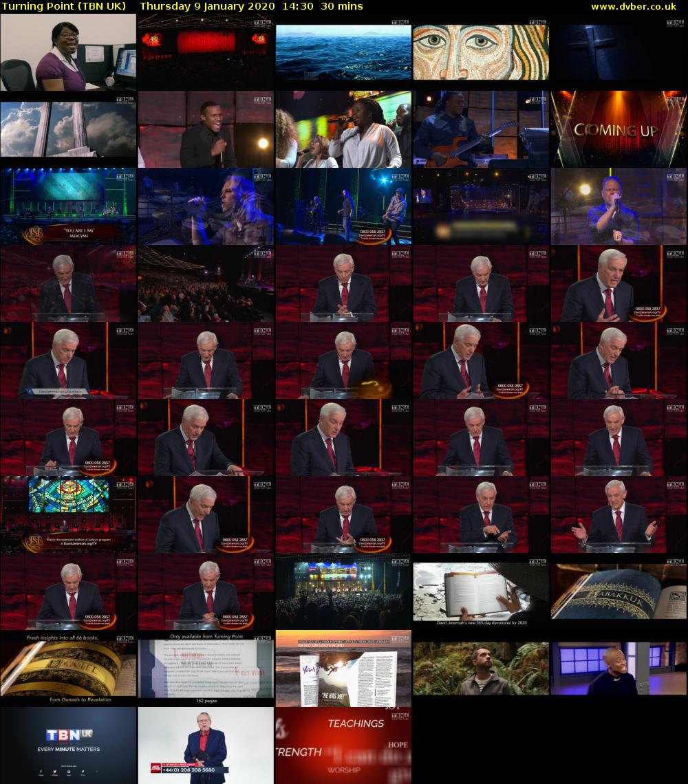 Turning Point (TBN UK) Thursday 9 January 2020 14:30 - 15:00