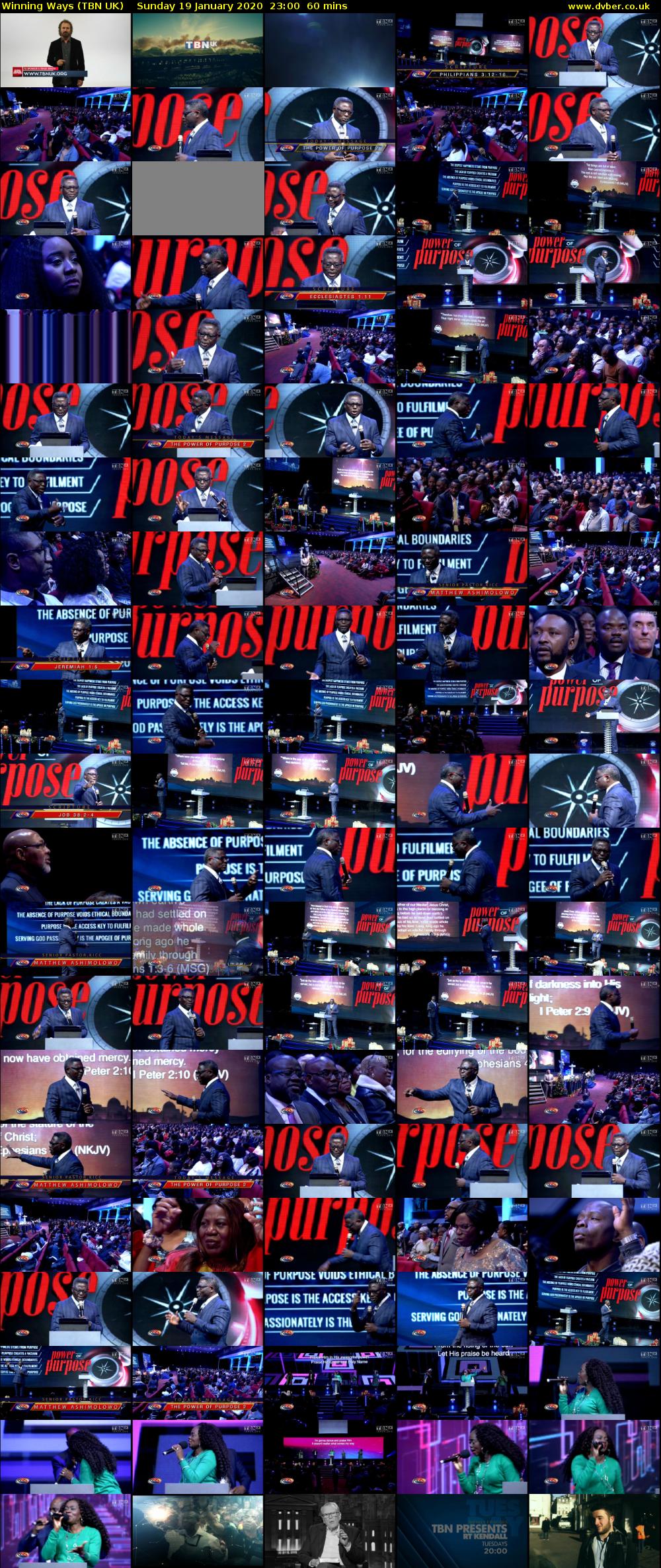 Winning Ways (TBN UK) Sunday 19 January 2020 23:00 - 00:00