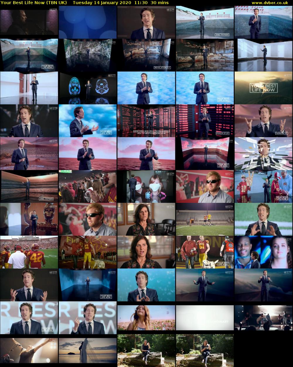 Your Best Life Now (TBN UK) Tuesday 14 January 2020 11:30 - 12:00