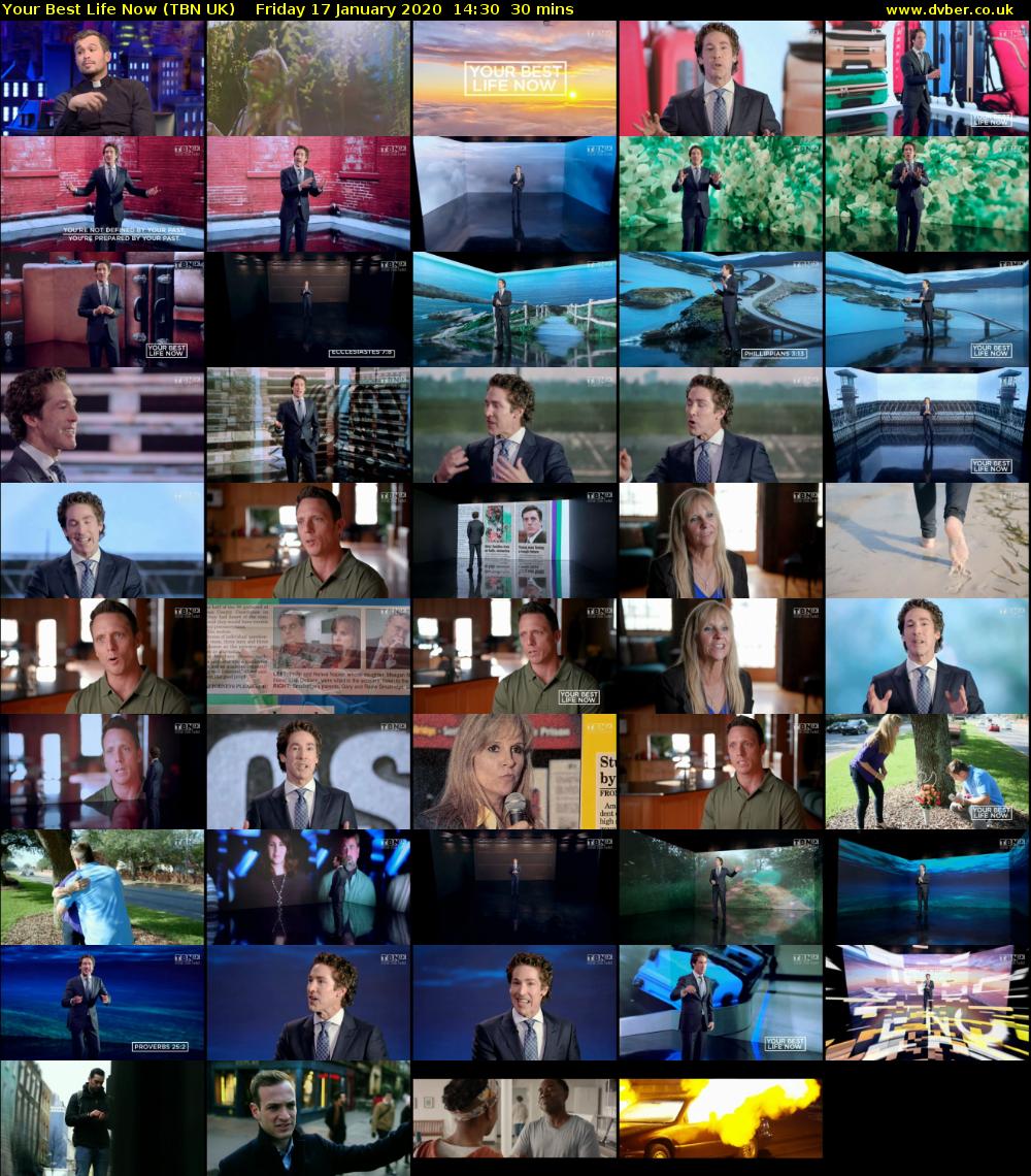 Your Best Life Now (TBN UK) Friday 17 January 2020 14:30 - 15:00