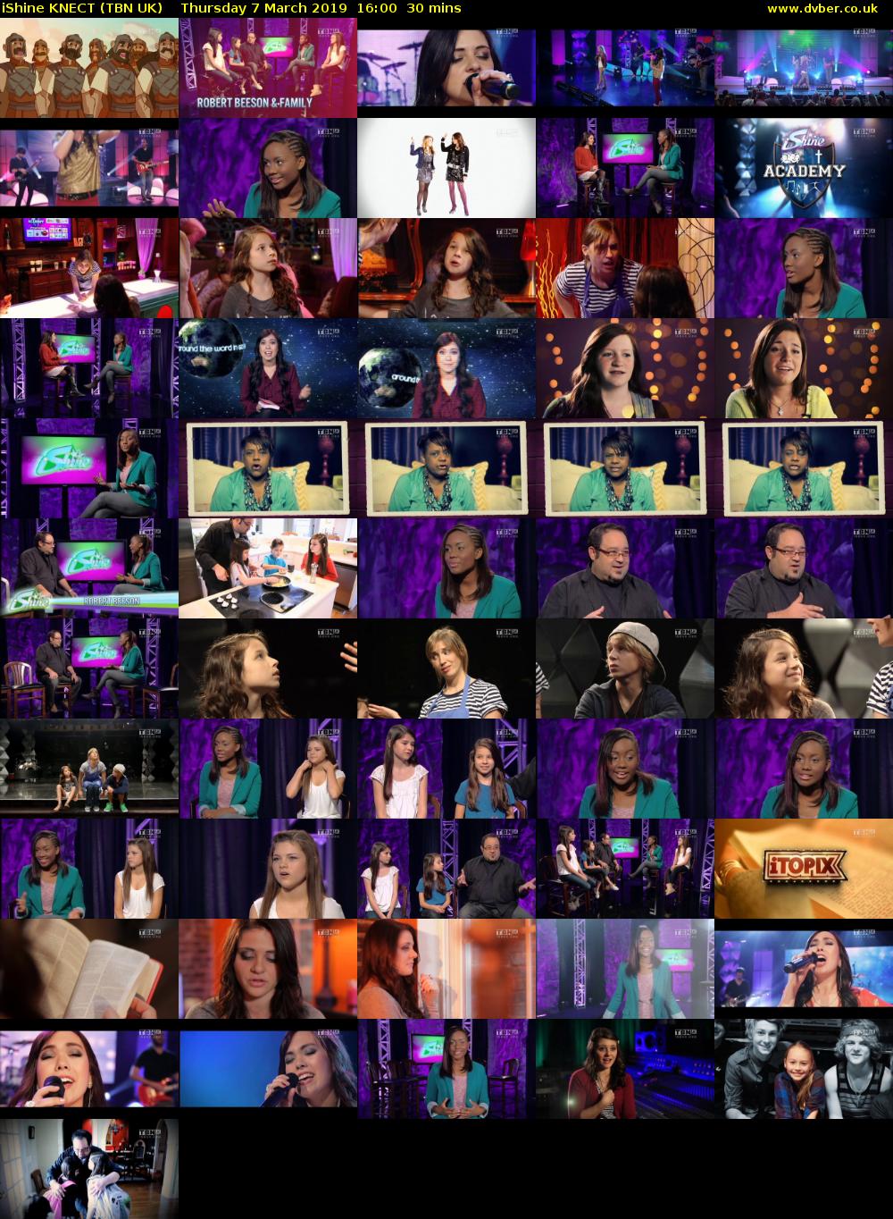 iShine KNECT (TBN UK) Thursday 7 March 2019 16:00 - 16:30