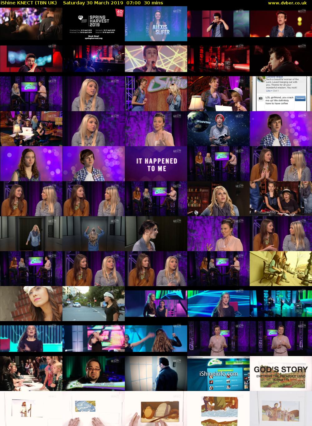 iShine KNECT (TBN UK) Saturday 30 March 2019 07:00 - 07:30