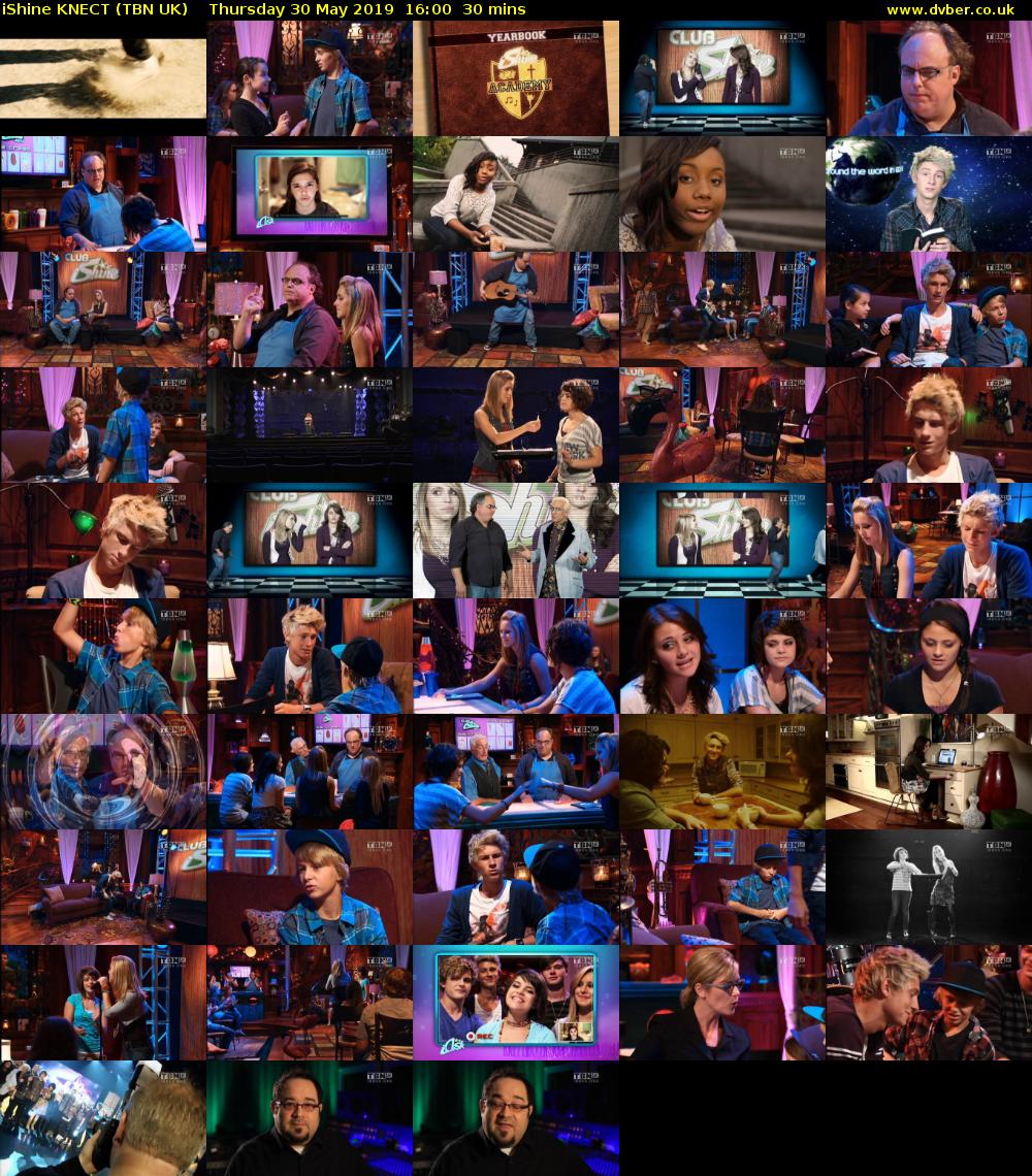 iShine KNECT (TBN UK) Thursday 30 May 2019 16:00 - 16:30