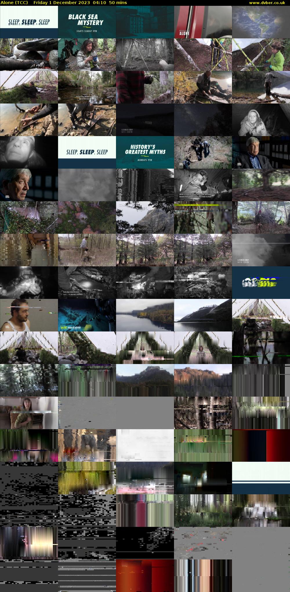 Alone (TCC) Friday 1 December 2023 04:10 - 05:00