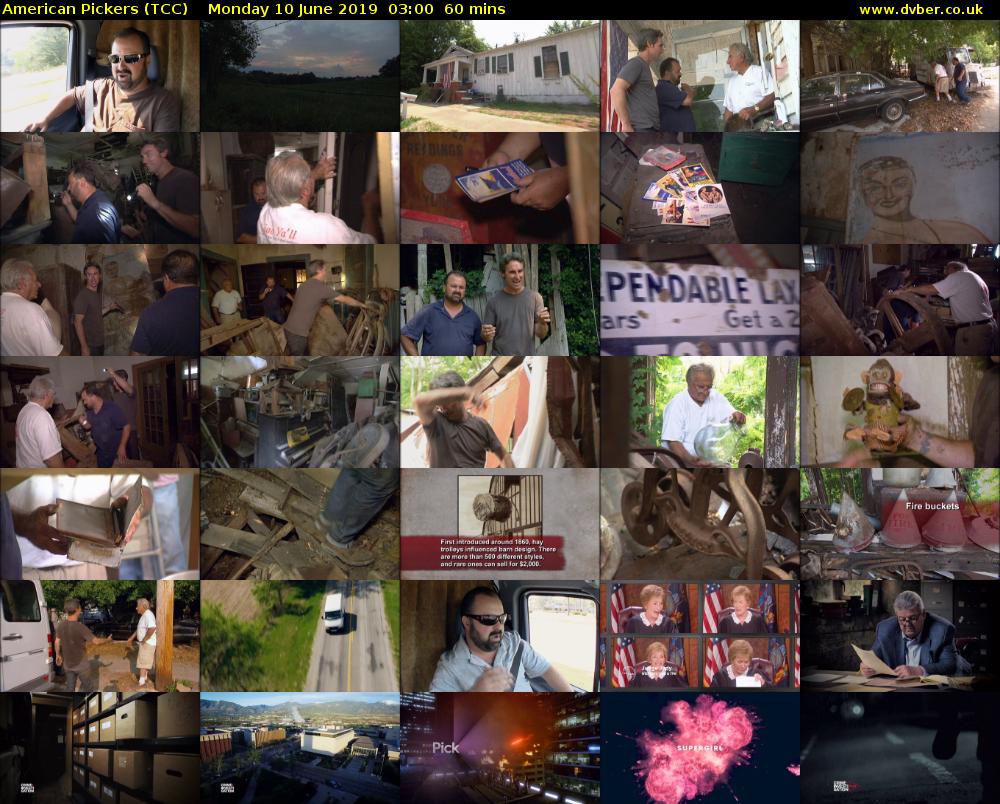 American Pickers (TCC) Monday 10 June 2019 03:00 - 04:00