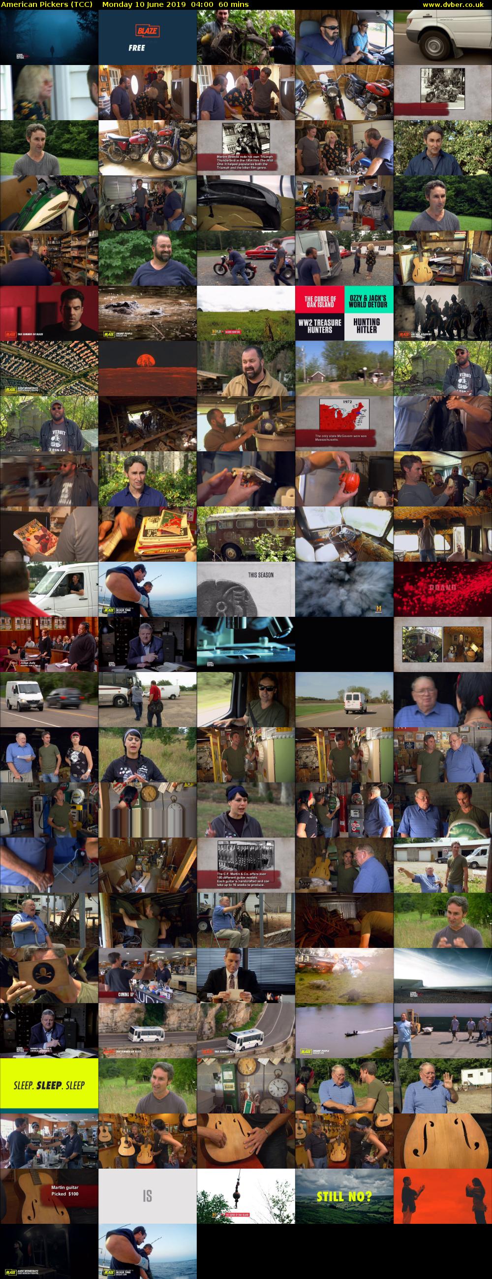American Pickers (TCC) Monday 10 June 2019 04:00 - 05:00