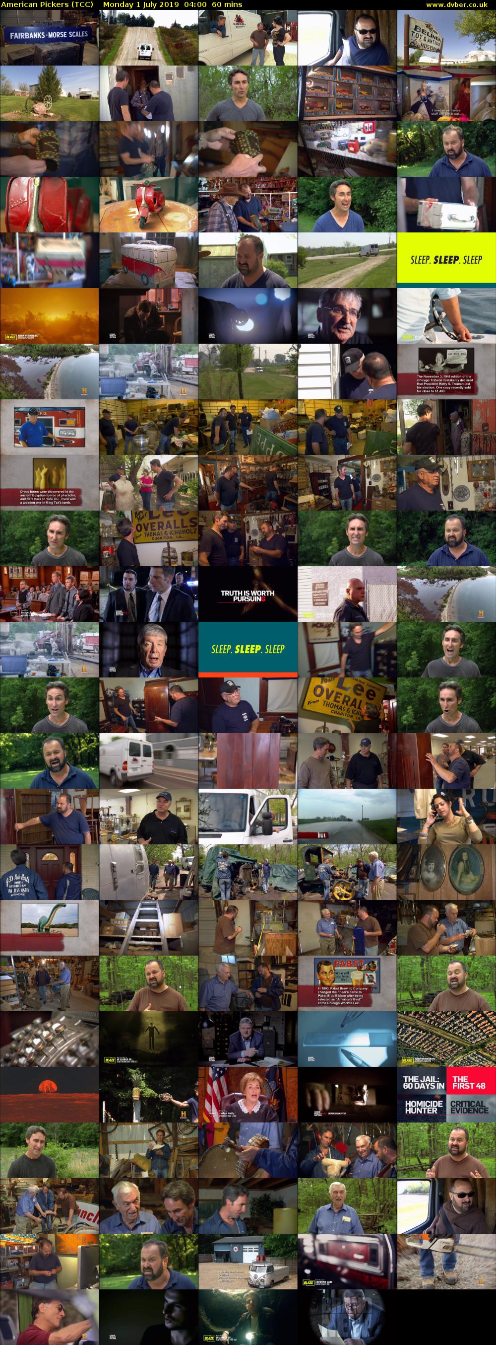 American Pickers (TCC) Monday 1 July 2019 04:00 - 05:00