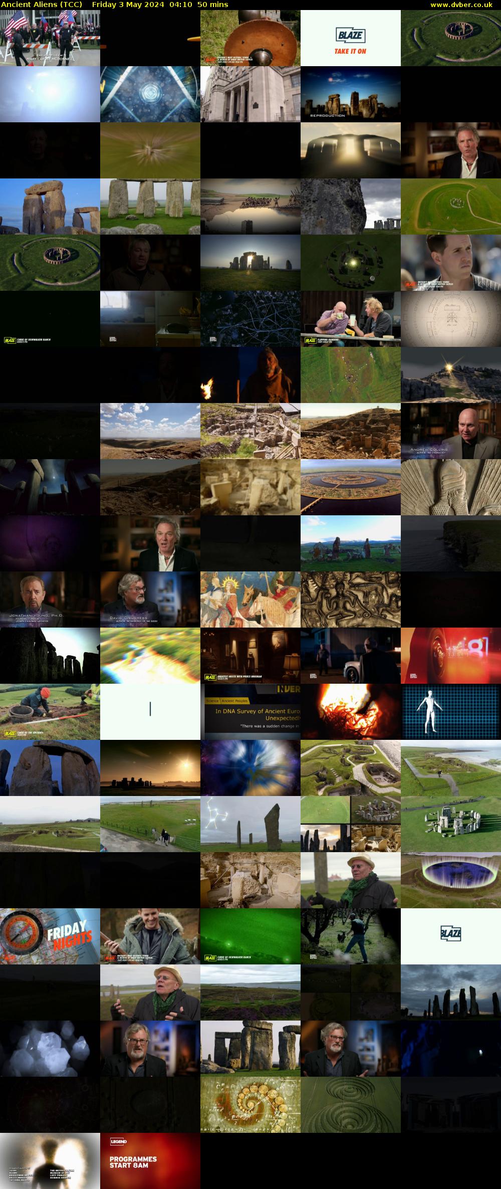 Ancient Aliens (TCC) Friday 3 May 2024 04:10 - 05:00