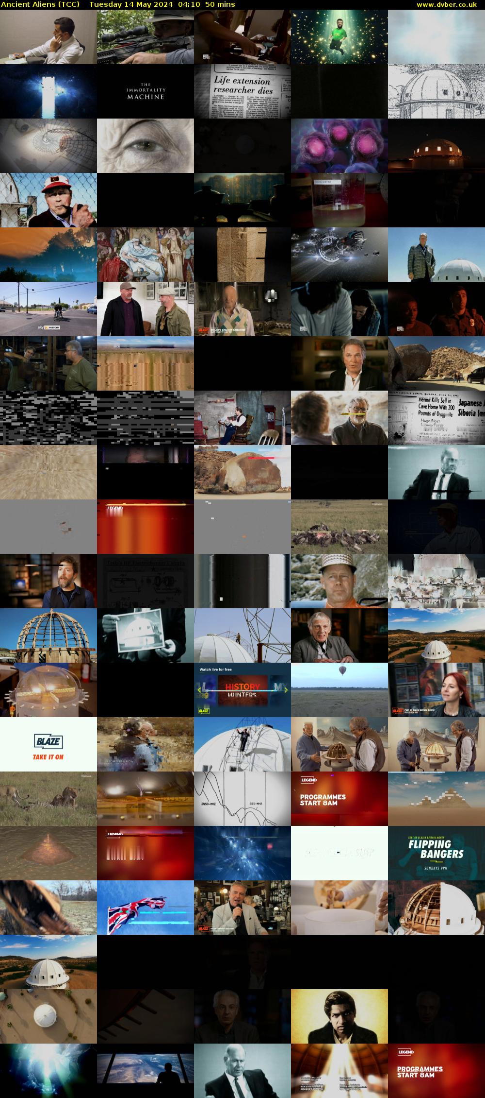 Ancient Aliens (TCC) Tuesday 14 May 2024 04:10 - 05:00