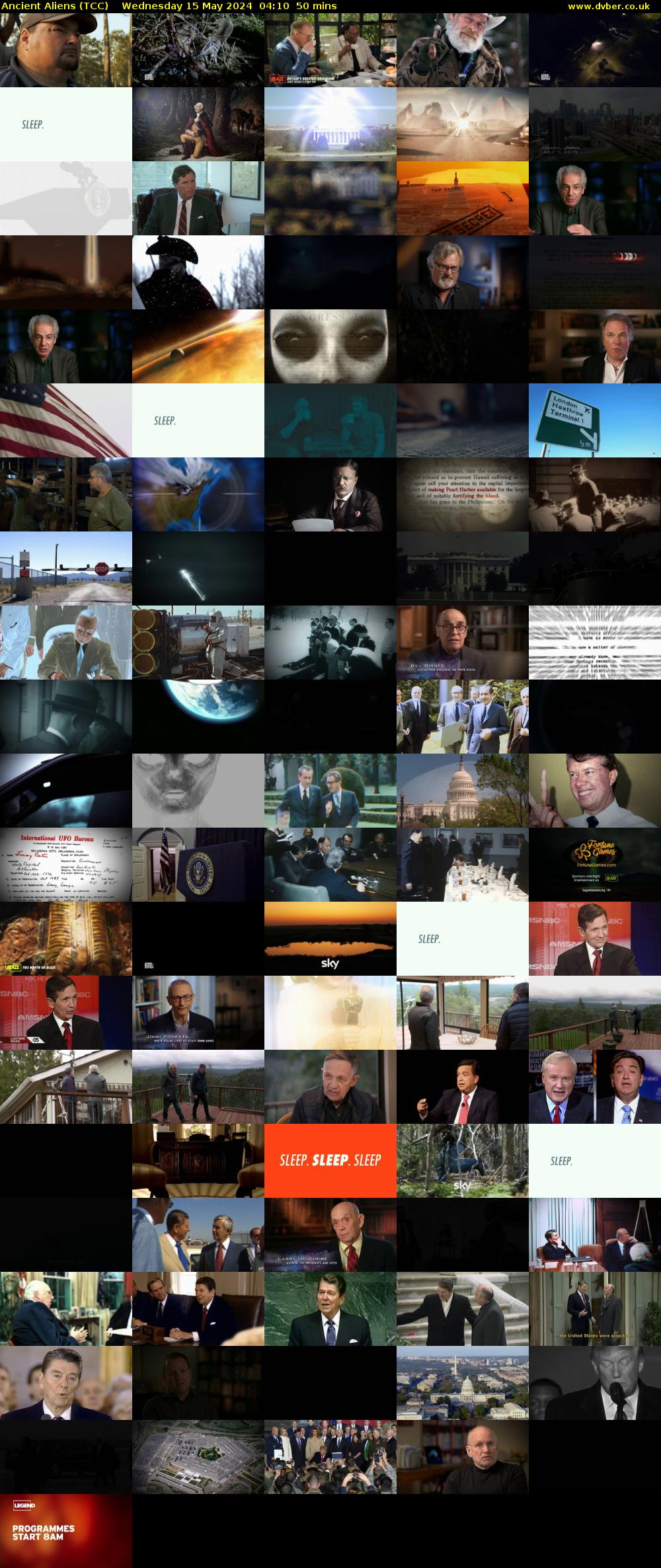 Ancient Aliens (TCC) Wednesday 15 May 2024 04:10 - 05:00