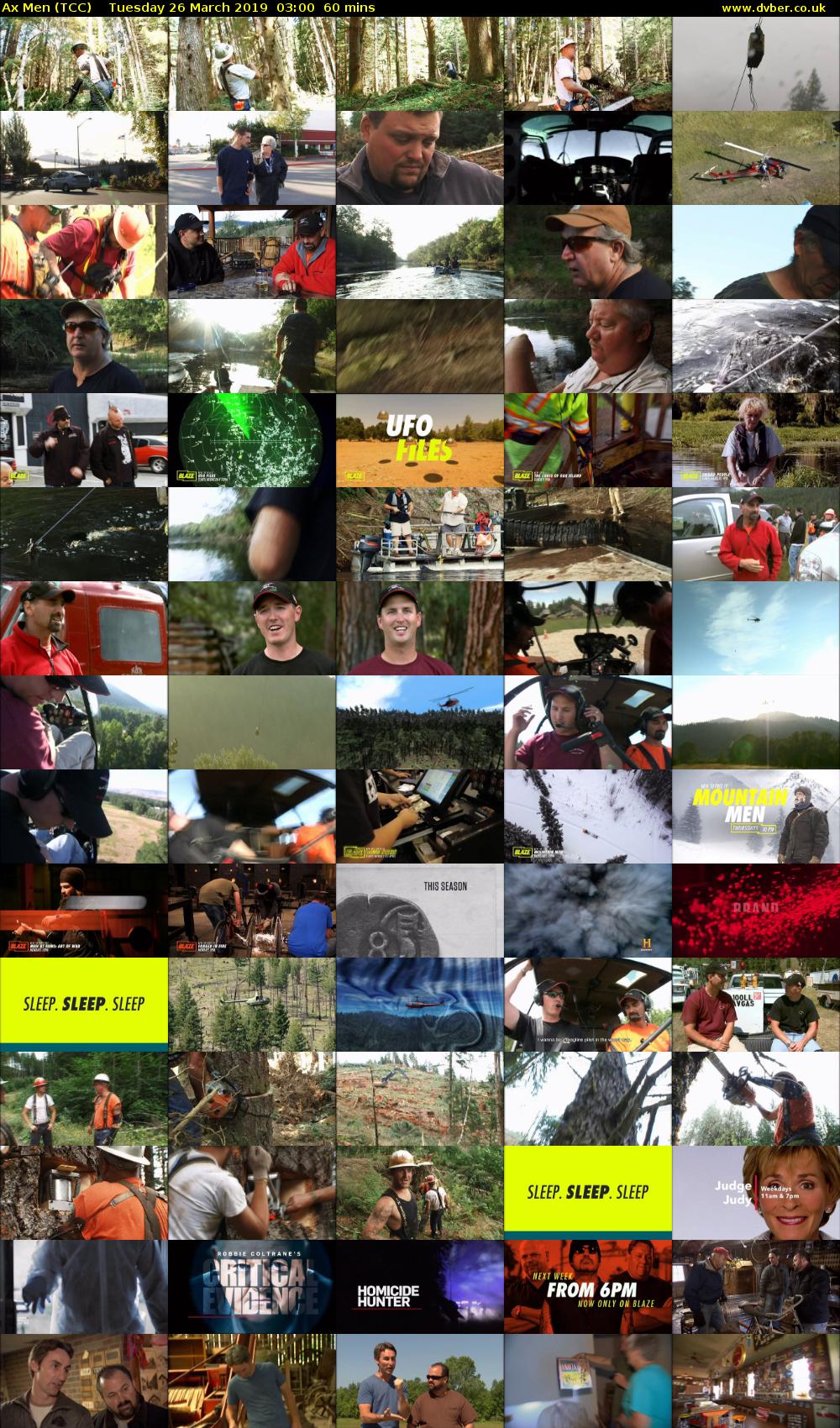 Ax Men (TCC) Tuesday 26 March 2019 03:00 - 04:00
