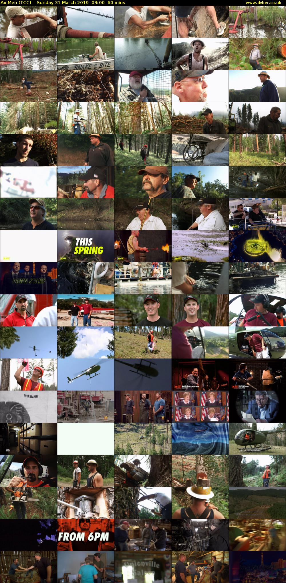 Ax Men (TCC) Sunday 31 March 2019 03:00 - 04:00