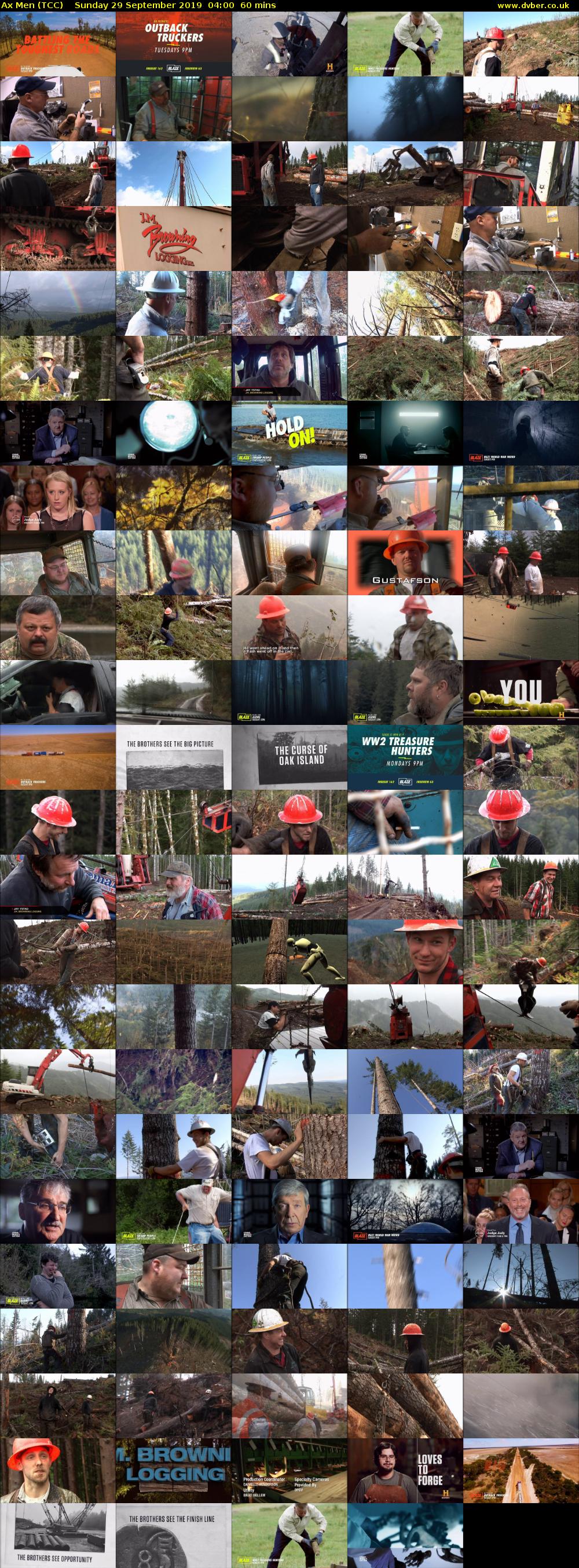 Ax Men (TCC) Sunday 29 September 2019 04:00 - 05:00
