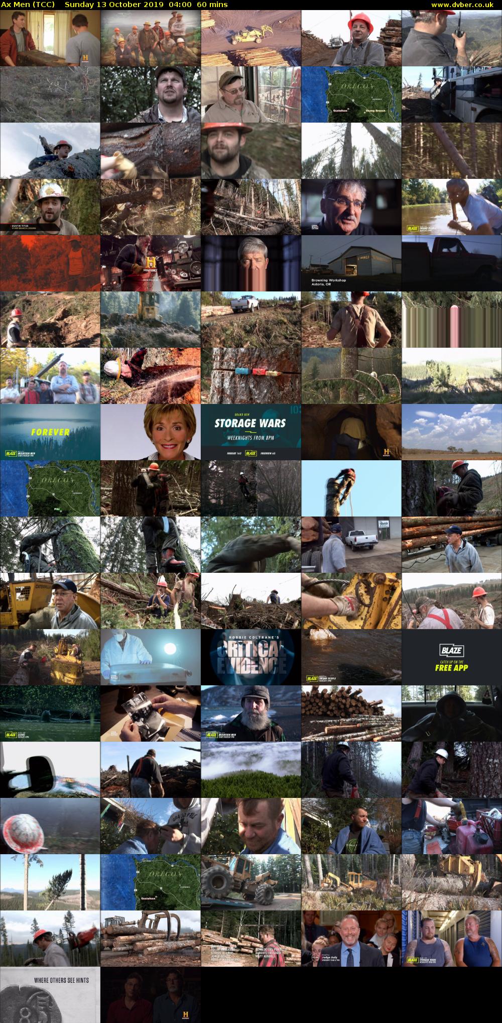 Ax Men (TCC) Sunday 13 October 2019 04:00 - 05:00