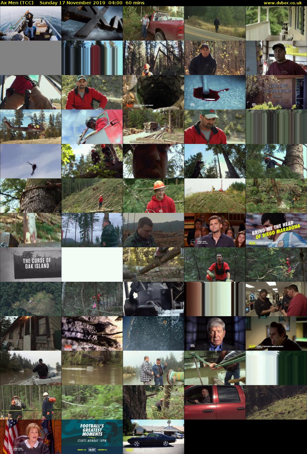 Ax Men (TCC) Sunday 17 November 2019 04:00 - 05:00