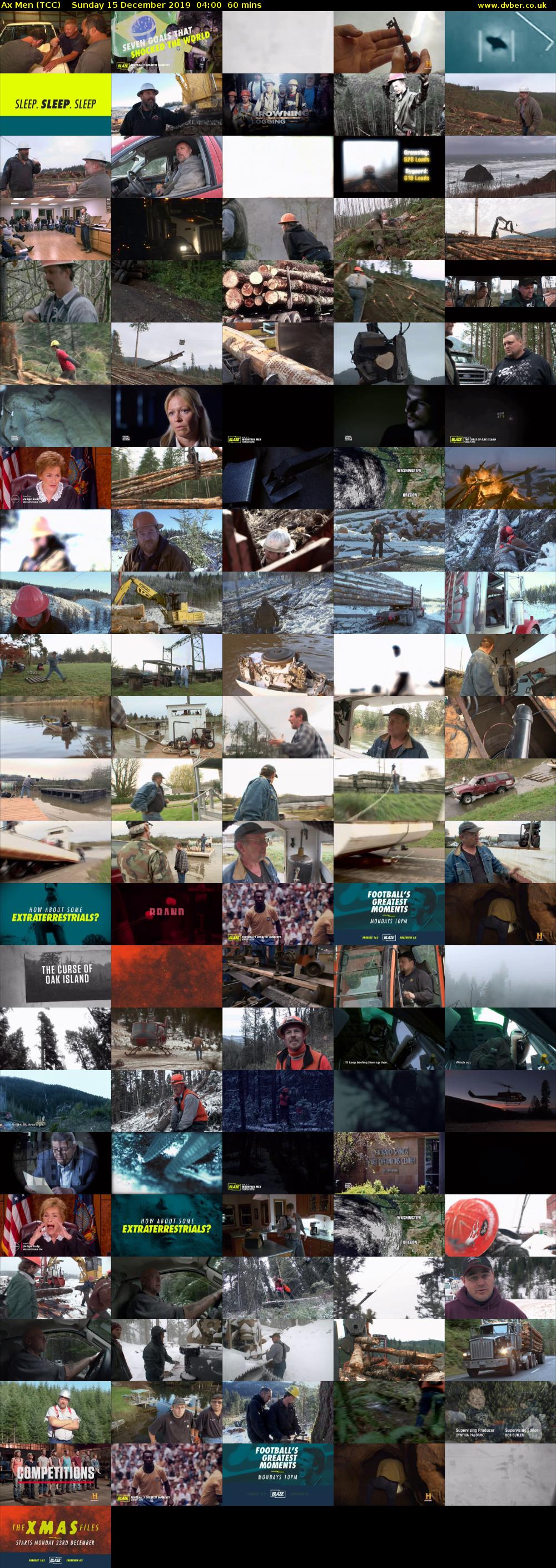 Ax Men (TCC) Sunday 15 December 2019 04:00 - 05:00
