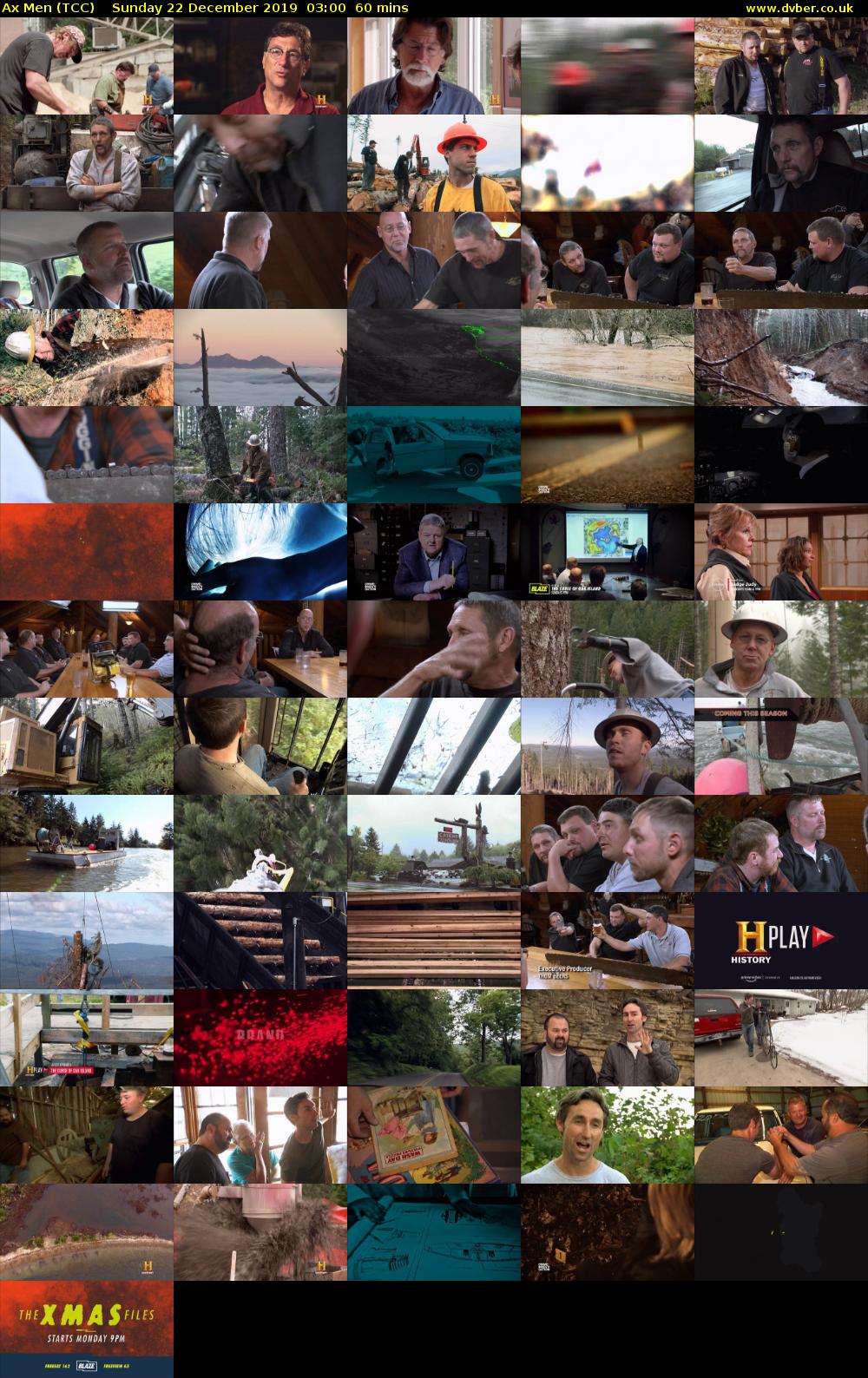 Ax Men (TCC) Sunday 22 December 2019 03:00 - 04:00