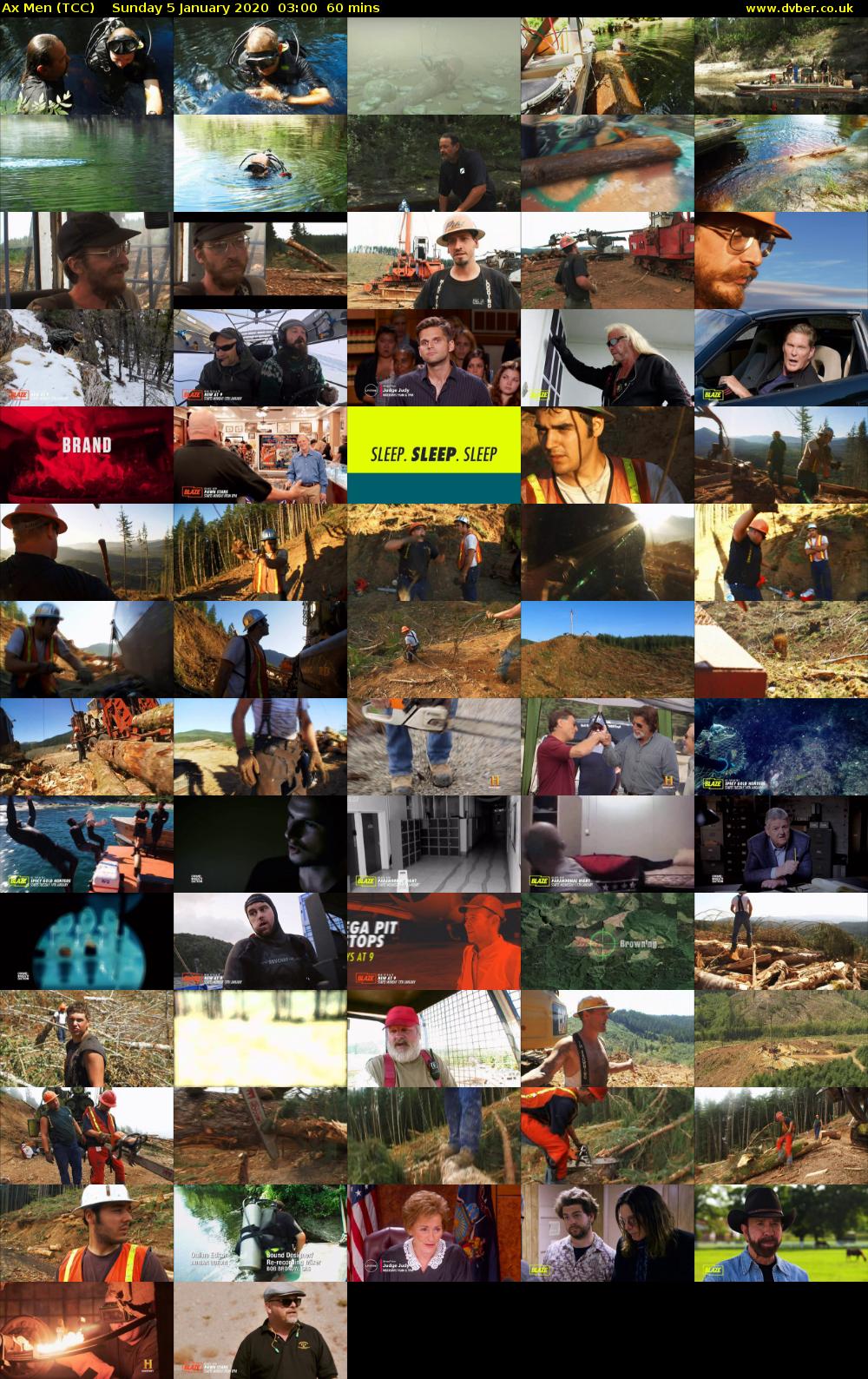 Ax Men (TCC) Sunday 5 January 2020 03:00 - 04:00
