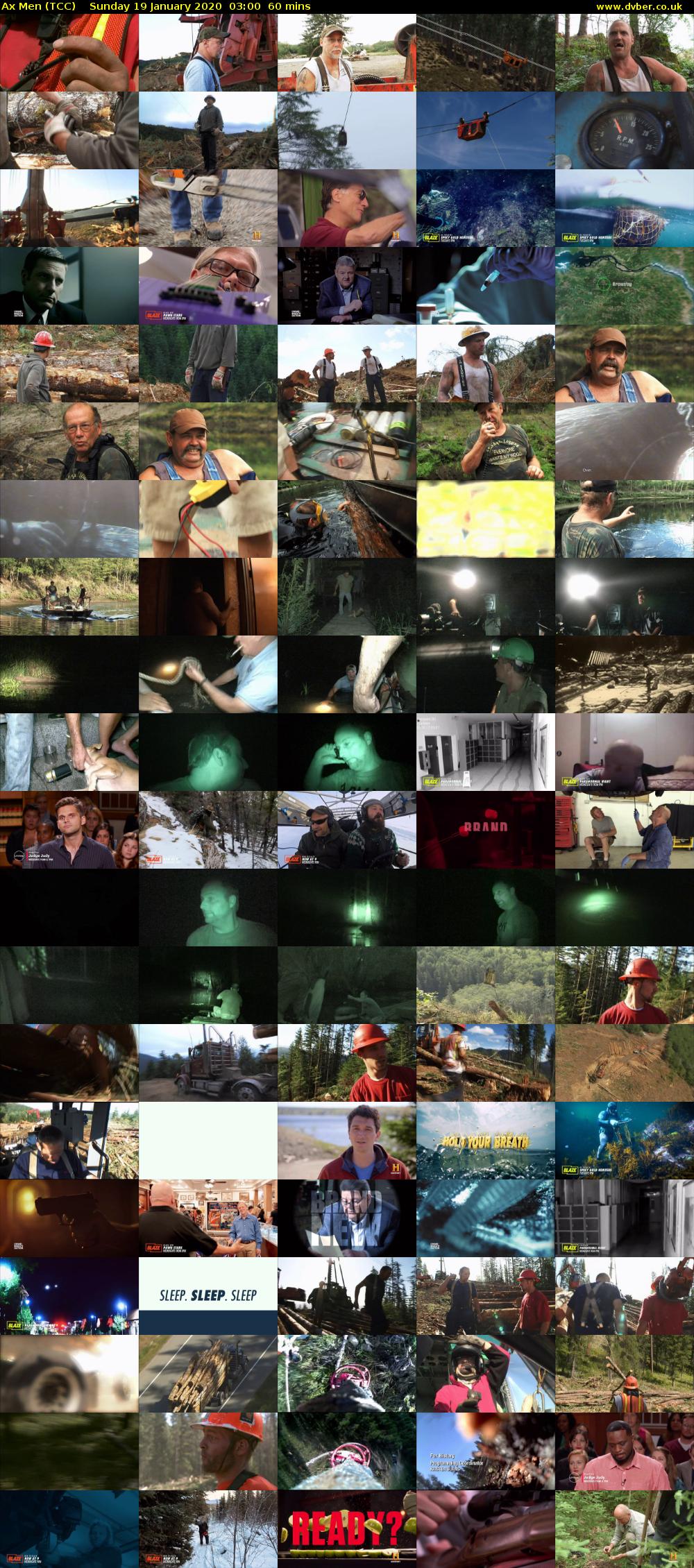 Ax Men (TCC) Sunday 19 January 2020 03:00 - 04:00