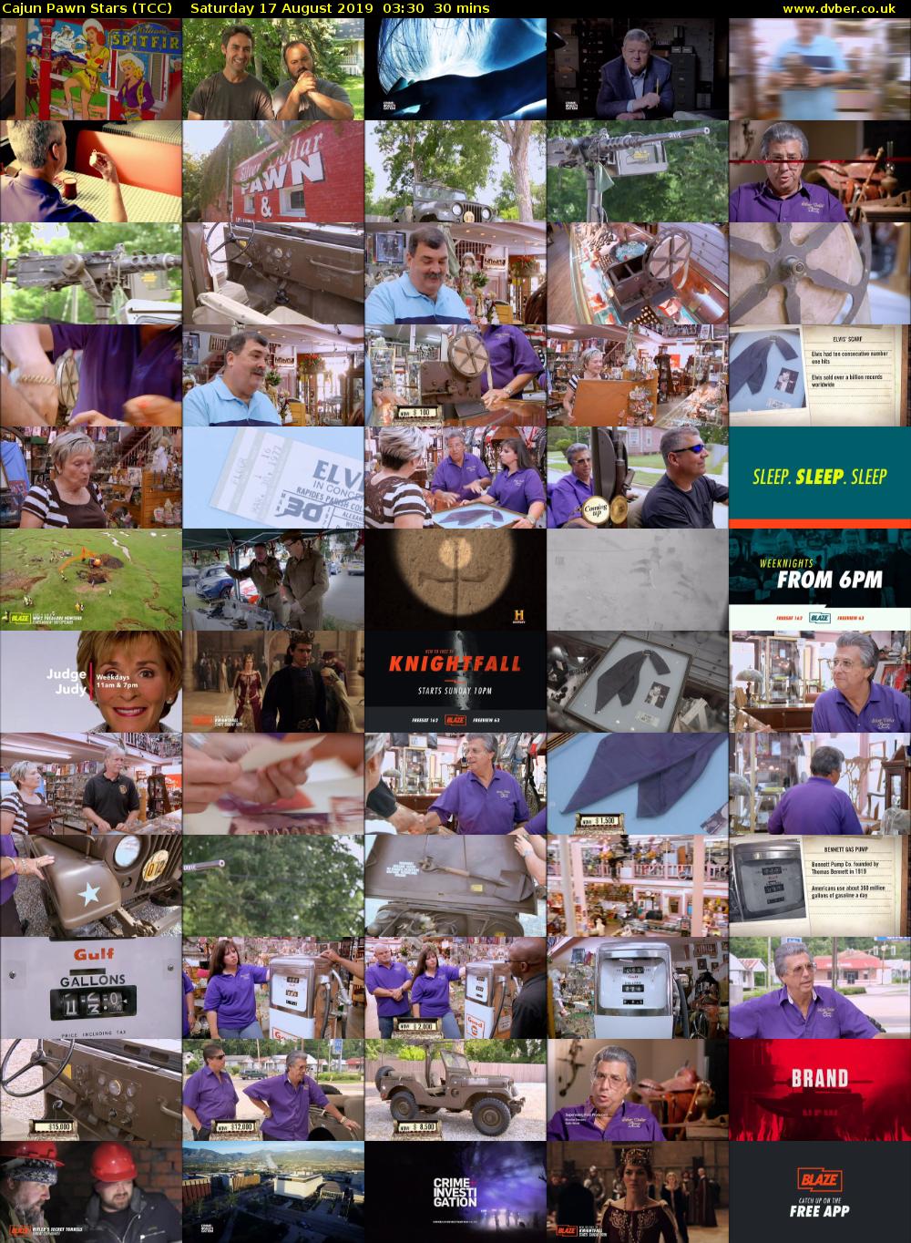 Cajun Pawn Stars (TCC) Saturday 17 August 2019 03:30 - 04:00