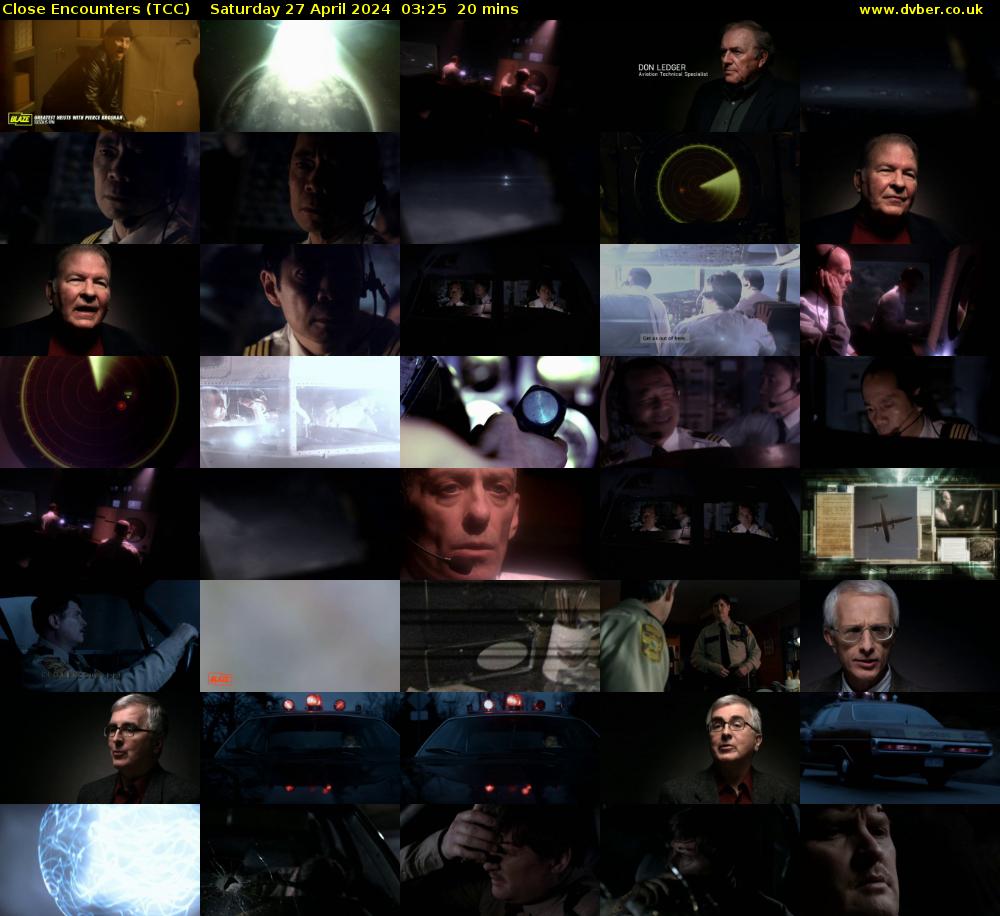 Close Encounters (TCC) Saturday 27 April 2024 03:25 - 03:45