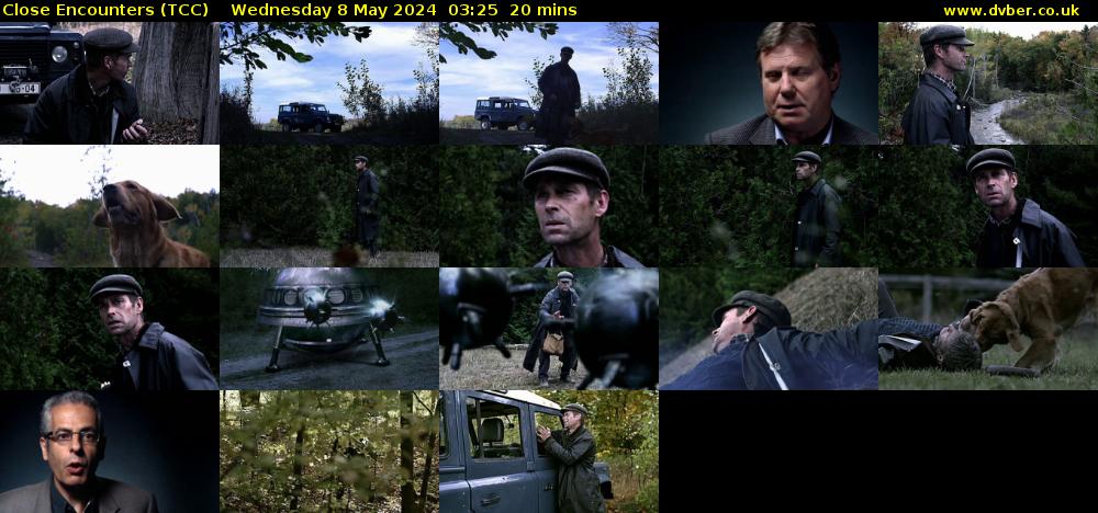 Close Encounters (TCC) Wednesday 8 May 2024 03:25 - 03:45