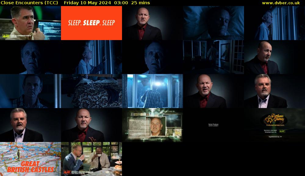 Close Encounters (TCC) Friday 10 May 2024 03:00 - 03:25