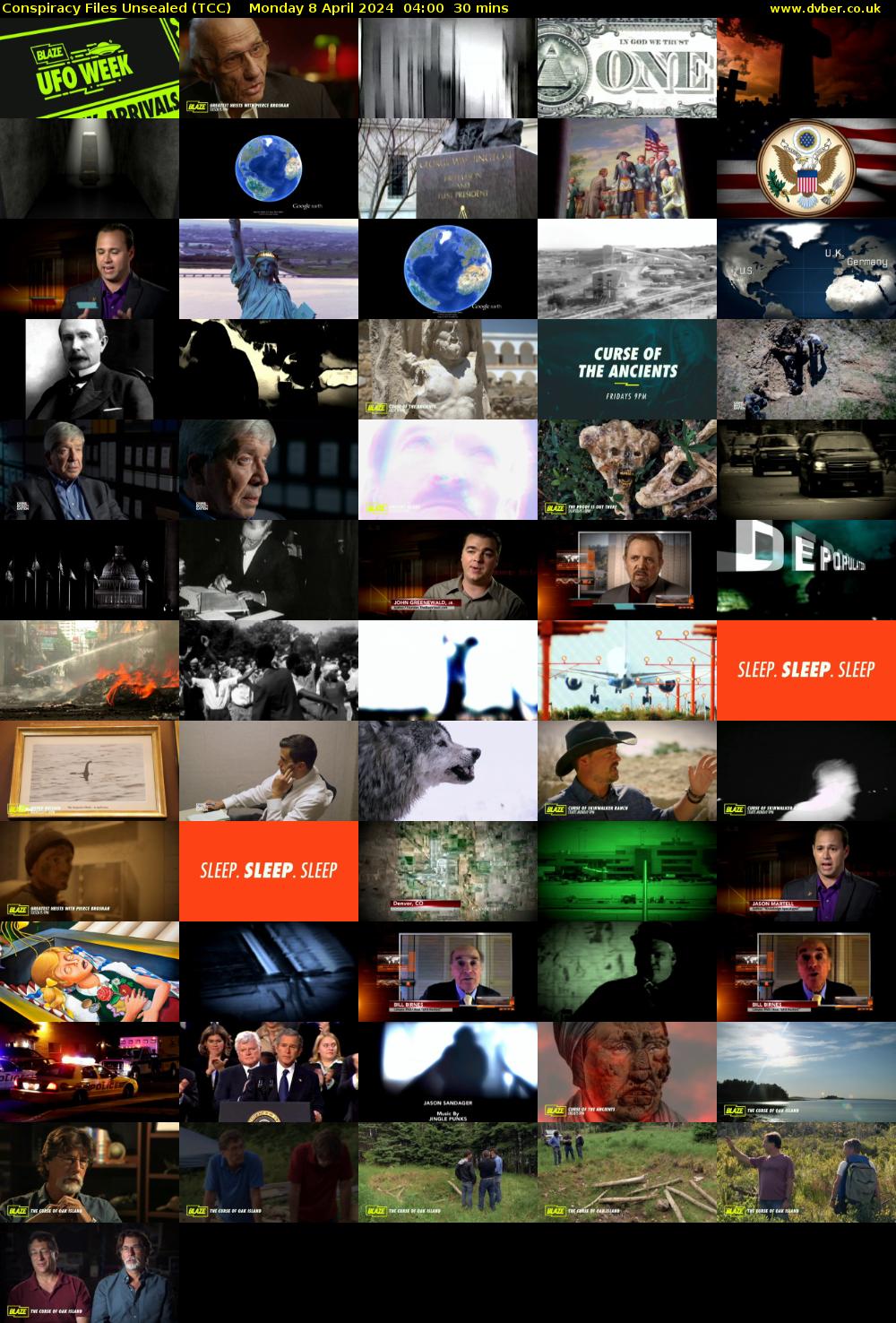Conspiracy Files Unsealed (TCC) Monday 8 April 2024 04:00 - 04:30