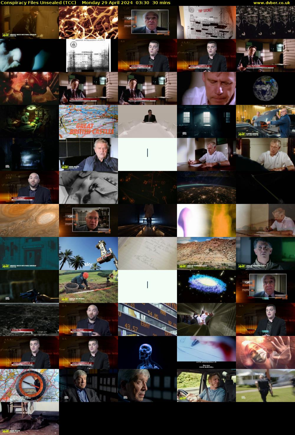 Conspiracy Files Unsealed (TCC) Monday 29 April 2024 03:30 - 04:00