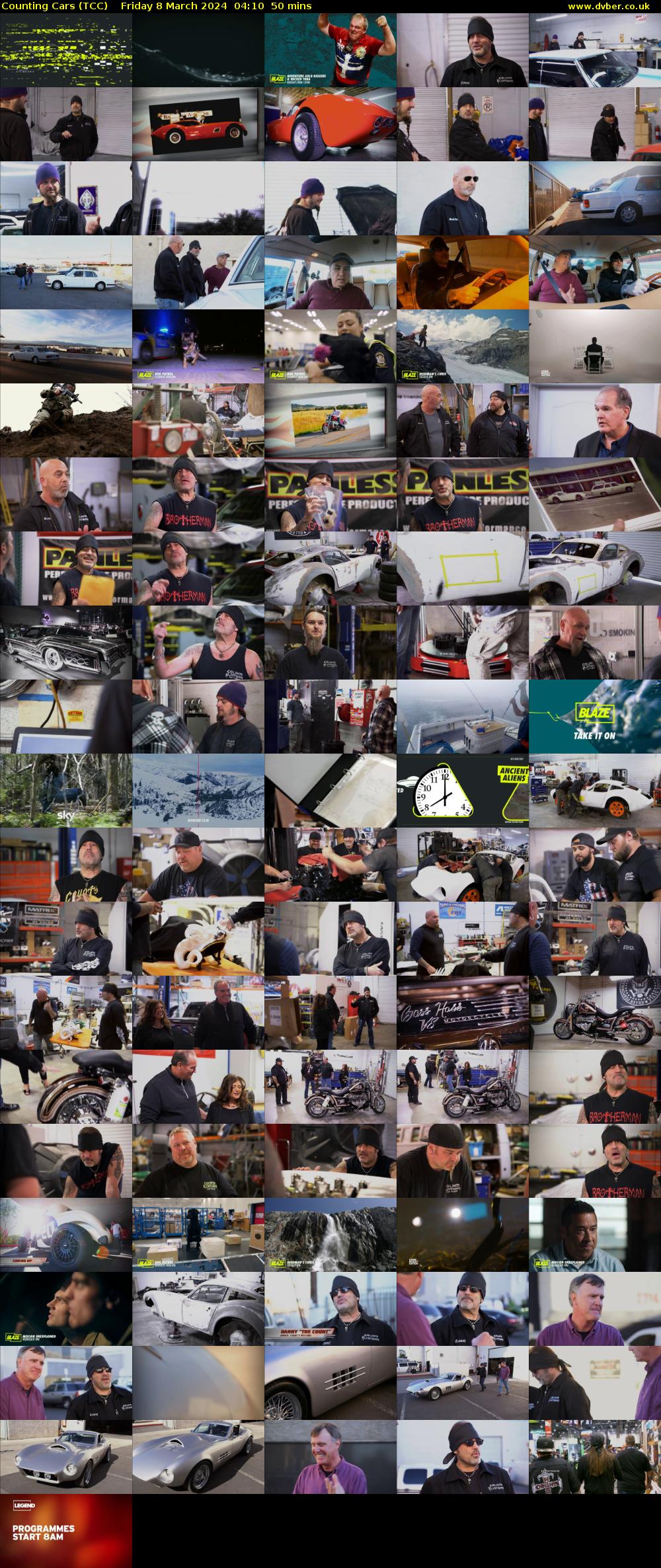 Counting Cars (TCC) Friday 8 March 2024 04:10 - 05:00