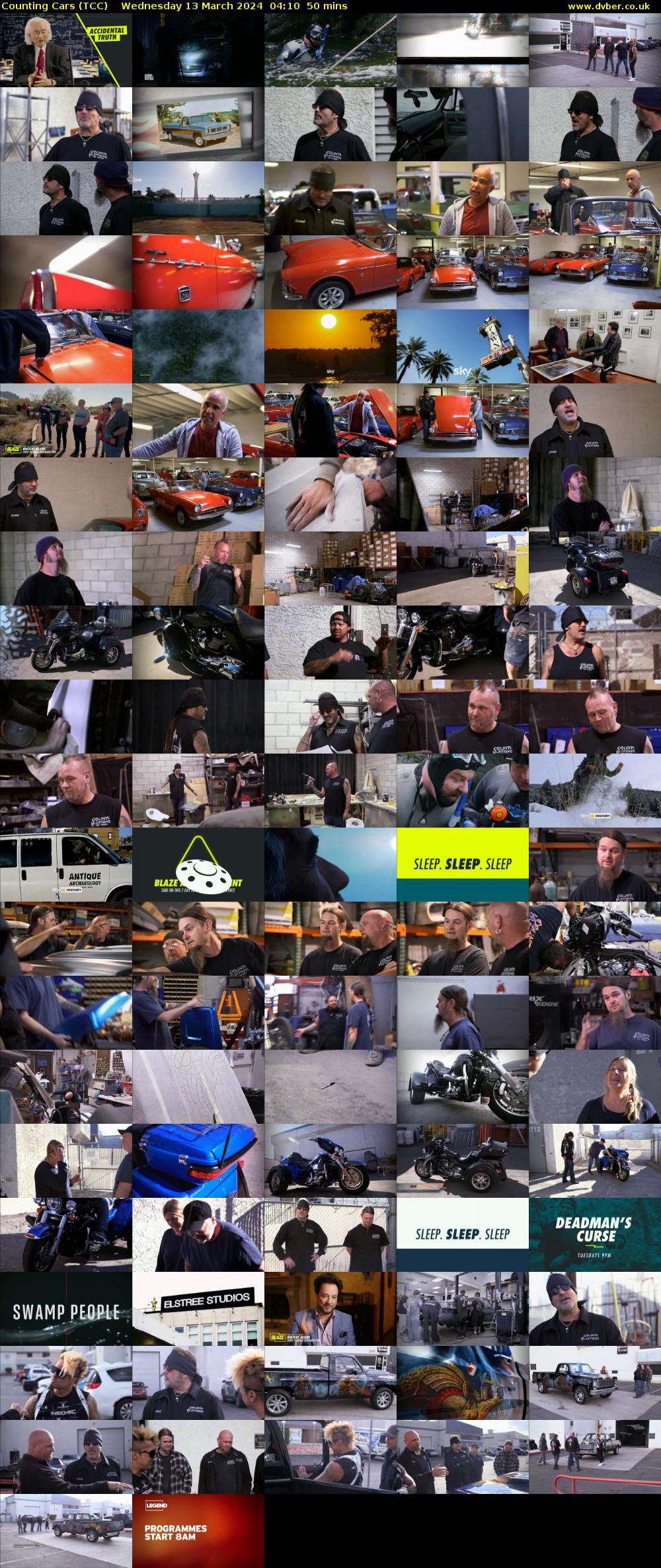 Counting Cars (TCC) Wednesday 13 March 2024 04:10 - 05:00
