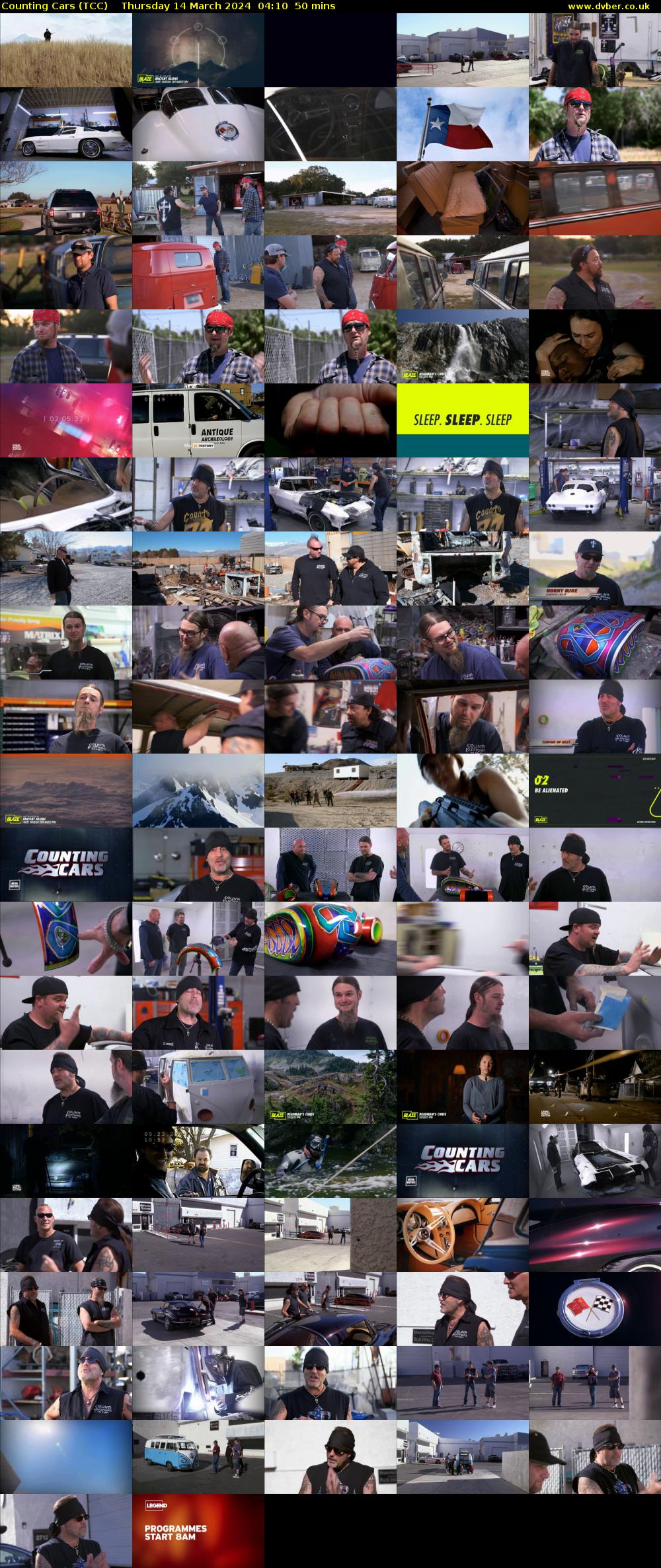 Counting Cars (TCC) Thursday 14 March 2024 04:10 - 05:00