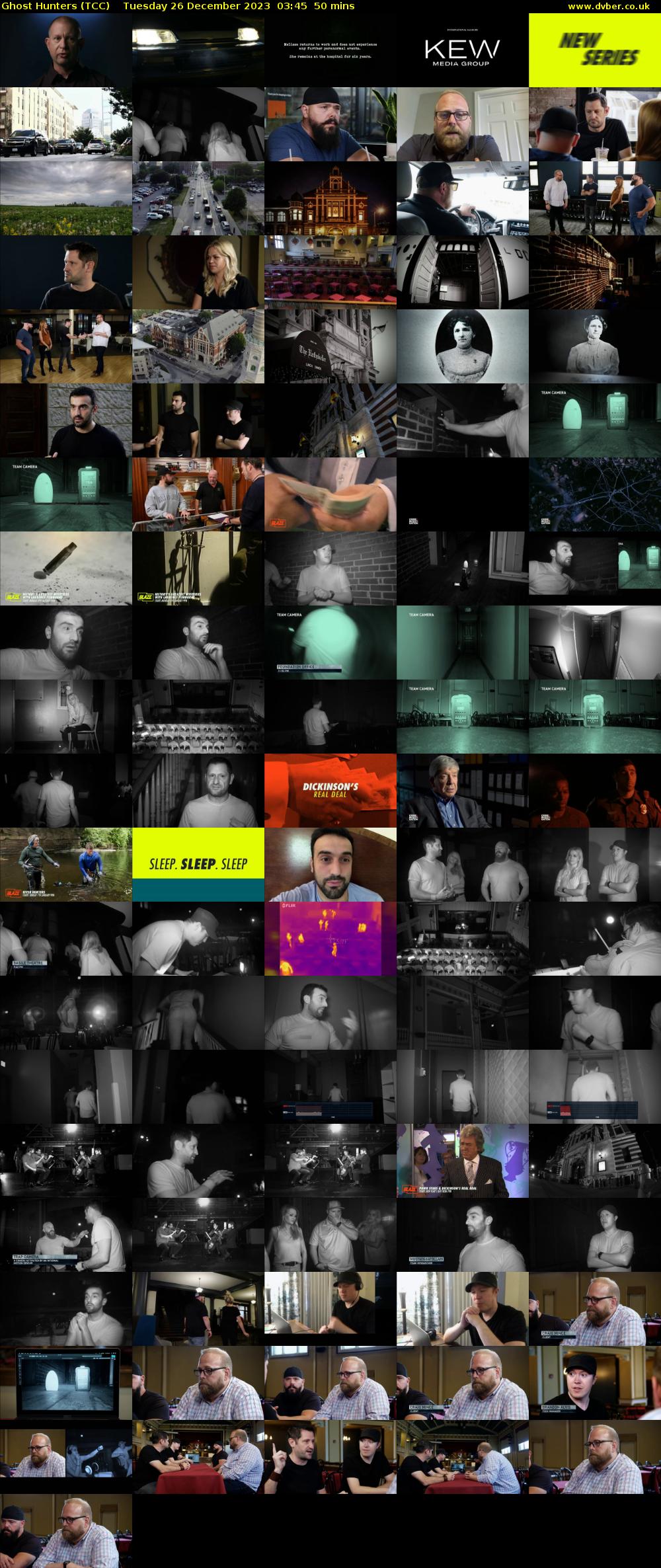 Ghost Hunters (TCC) Tuesday 26 December 2023 03:45 - 04:35