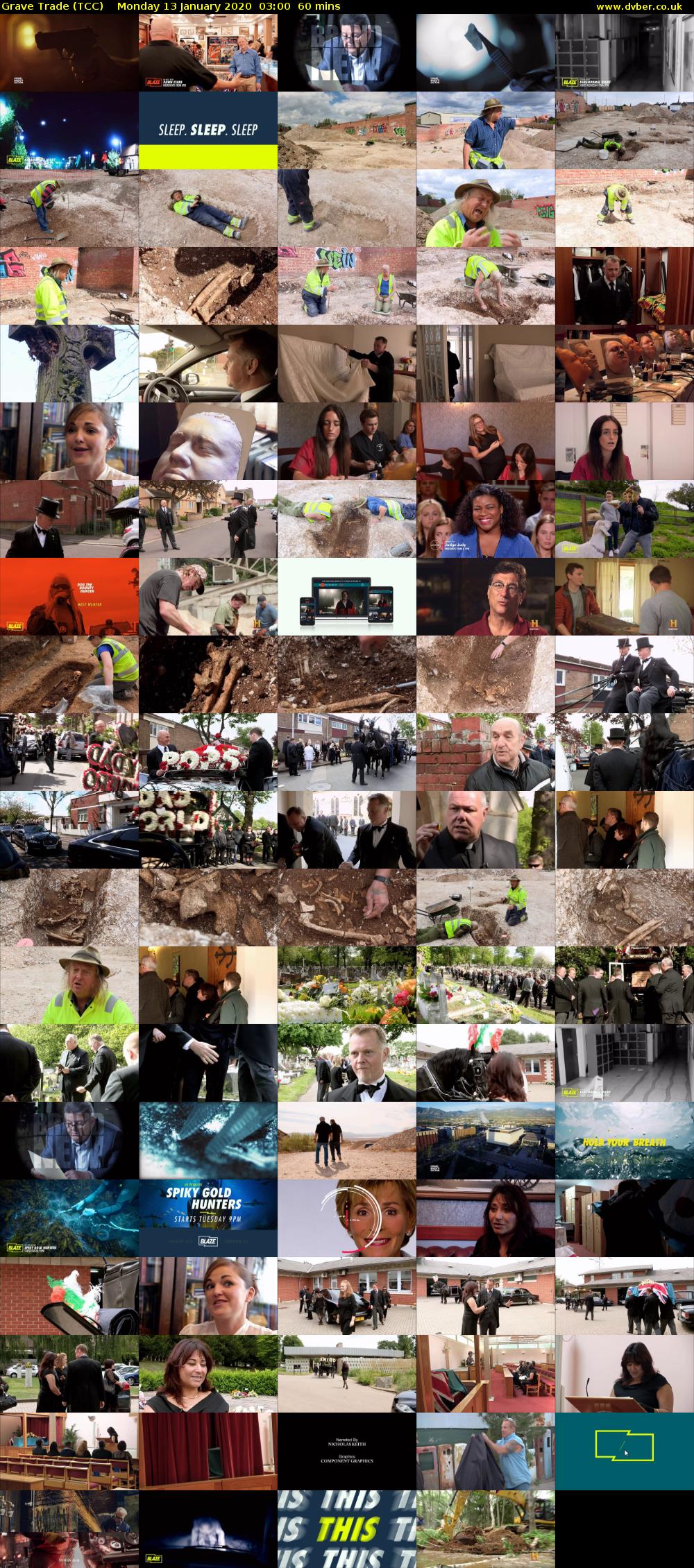 Grave Trade (TCC) Monday 13 January 2020 03:00 - 04:00