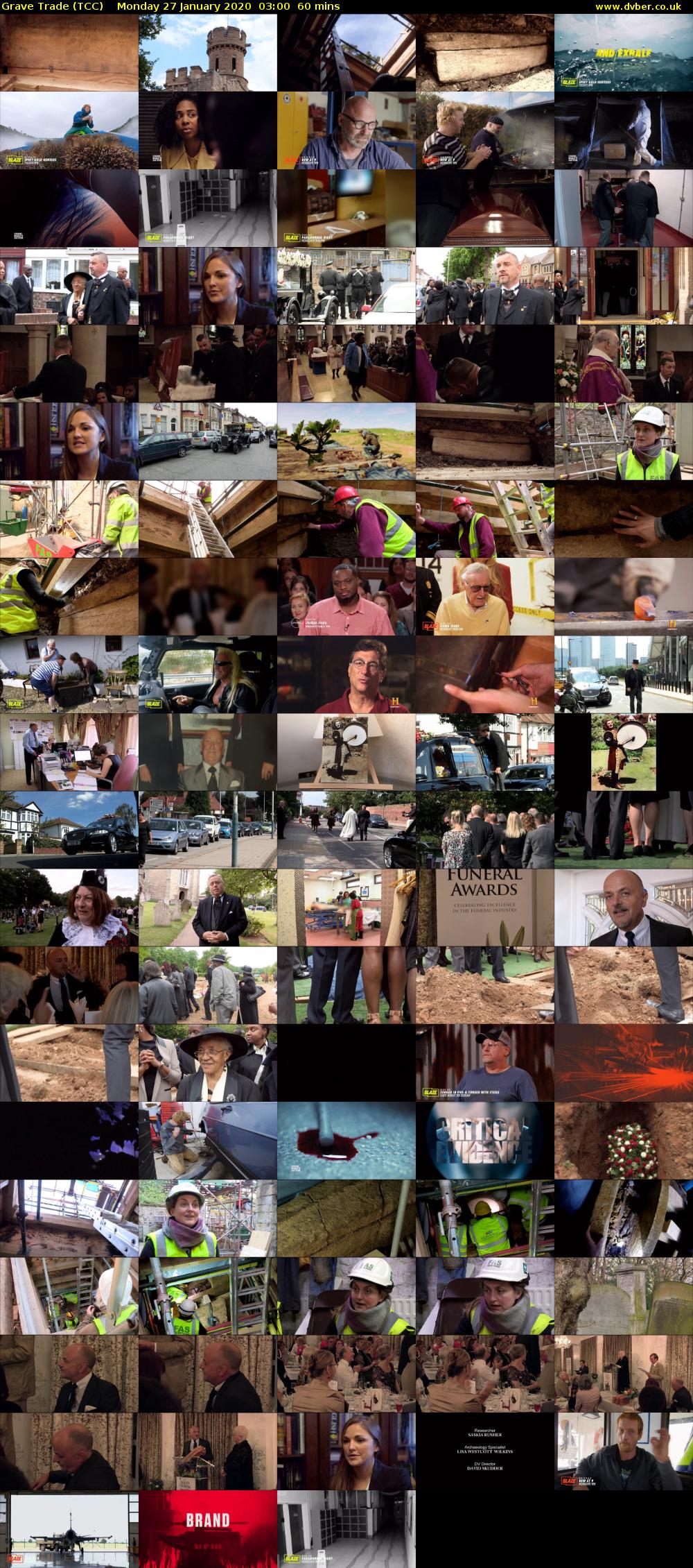 Grave Trade (TCC) Monday 27 January 2020 03:00 - 04:00