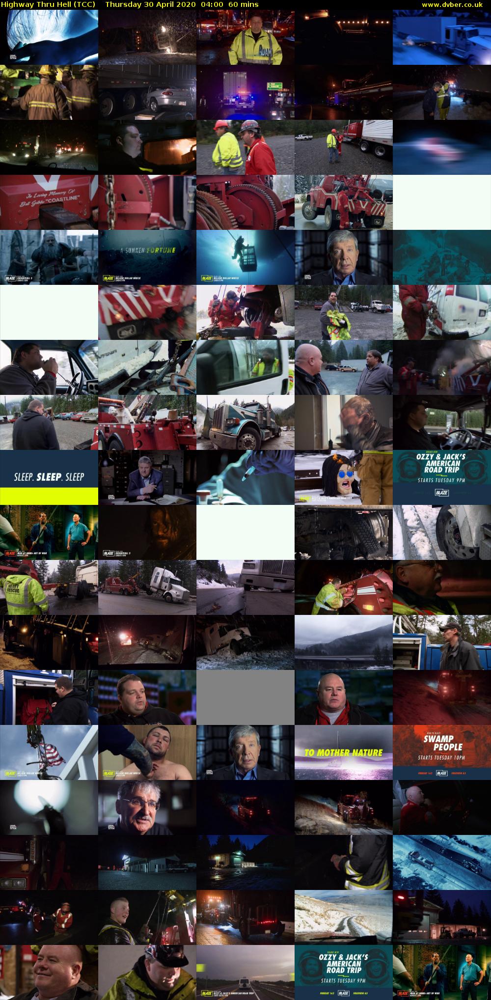Highway Thru Hell (TCC) Thursday 30 April 2020 04:00 - 05:00
