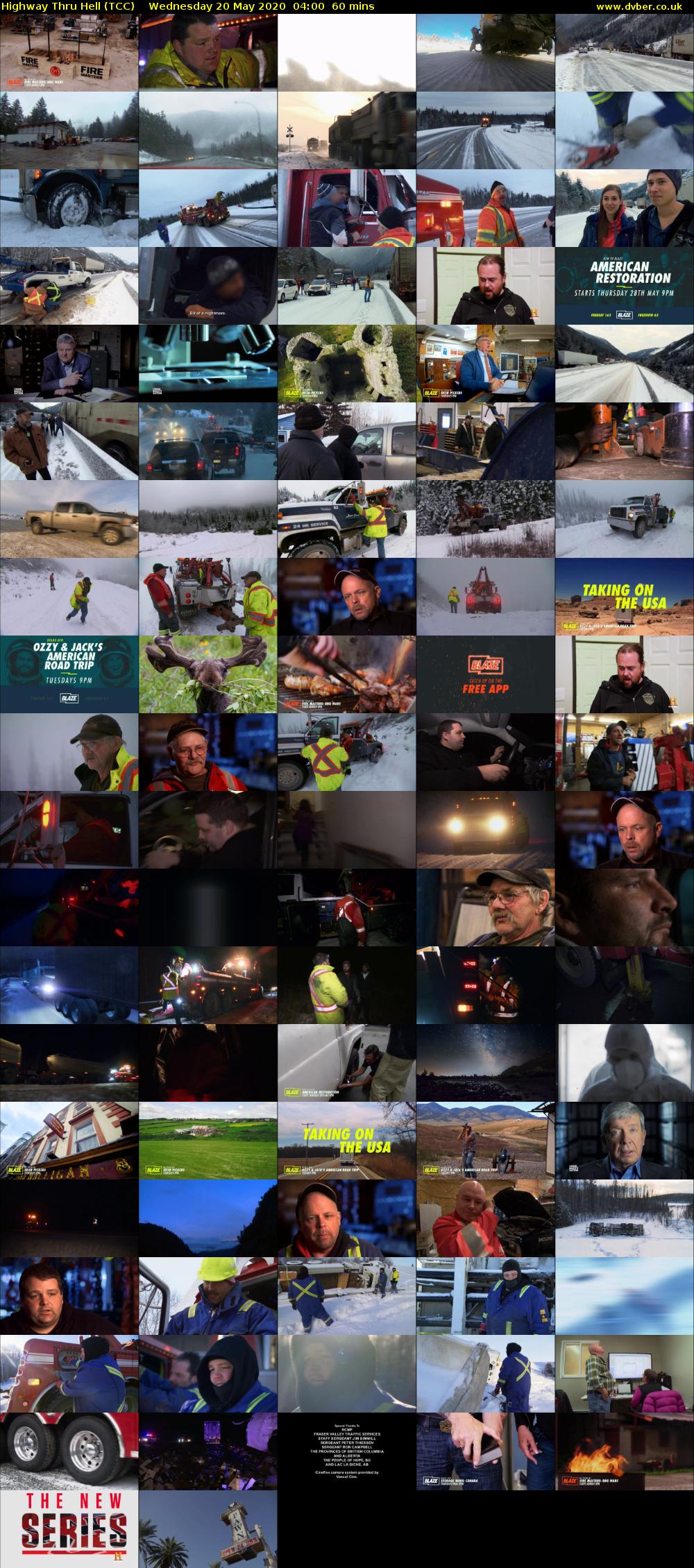 Highway Thru Hell (TCC) Wednesday 20 May 2020 04:00 - 05:00