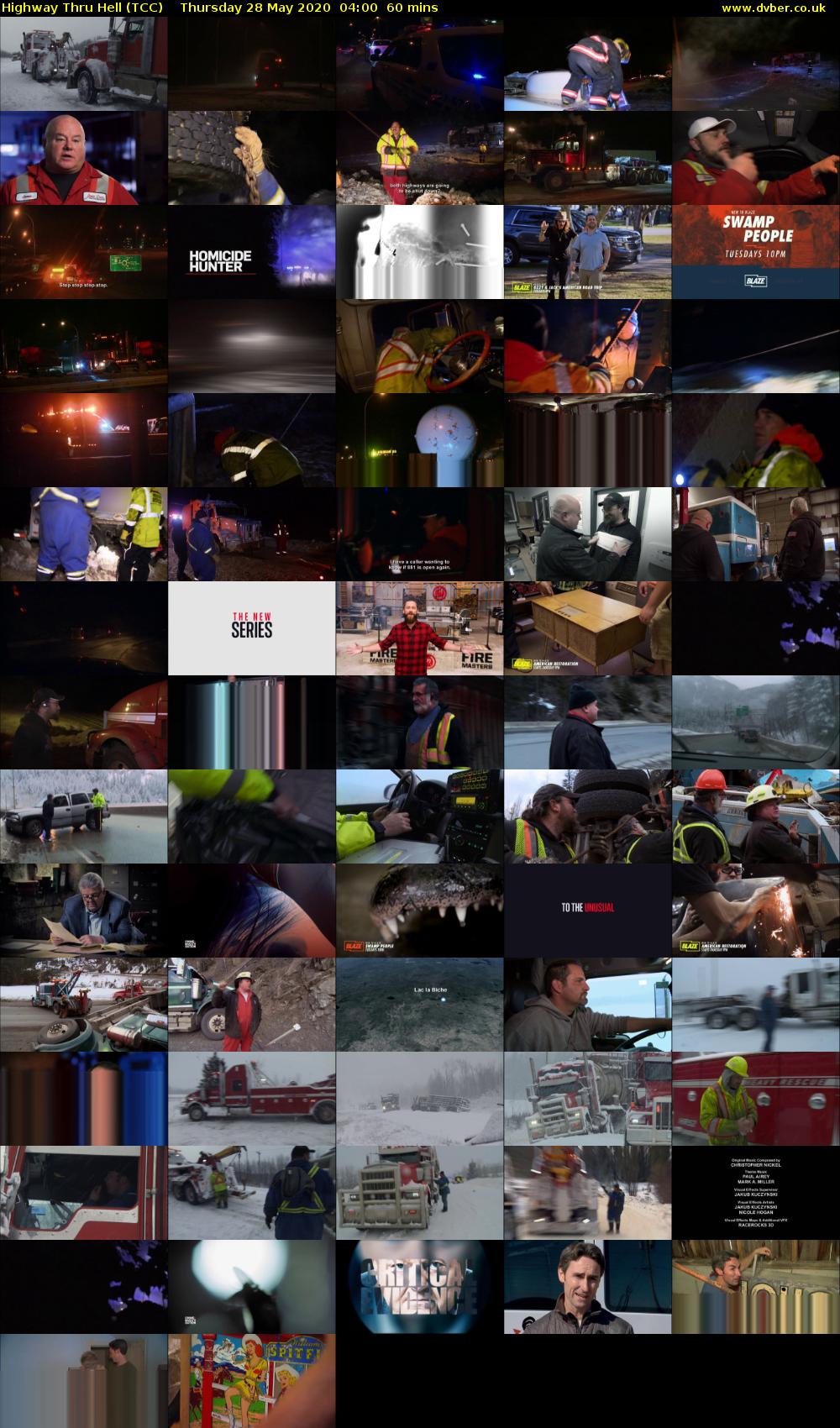 Highway Thru Hell (TCC) Thursday 28 May 2020 04:00 - 05:00
