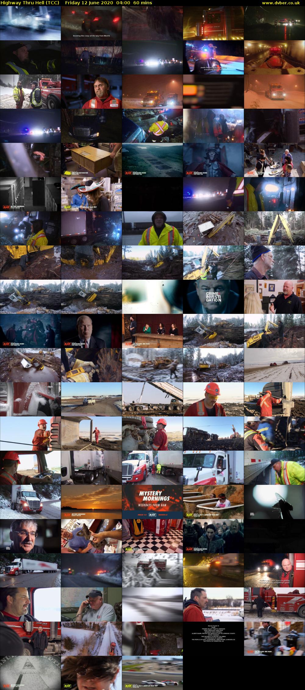 Highway Thru Hell (TCC) Friday 12 June 2020 04:00 - 05:00