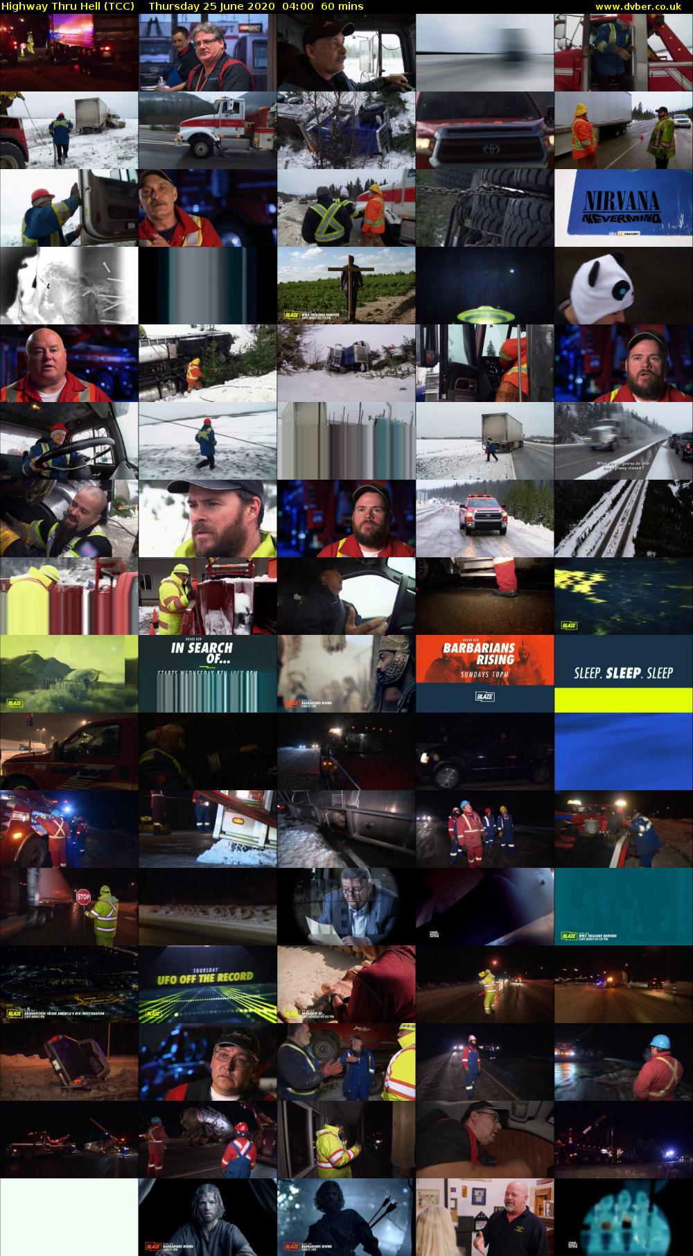 Highway Thru Hell (TCC) Thursday 25 June 2020 04:00 - 05:00