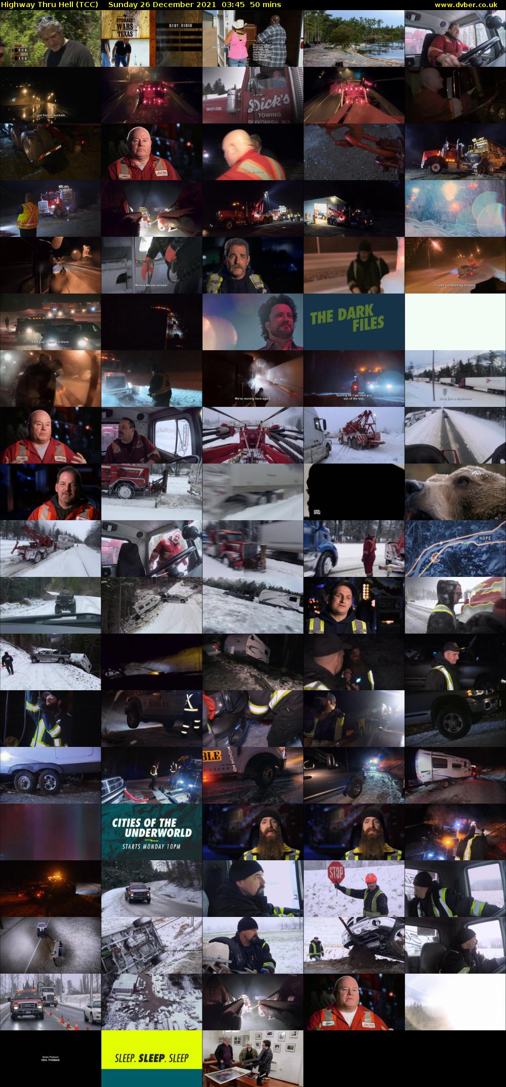 Highway Thru Hell (TCC) Sunday 26 December 2021 03:45 - 04:35