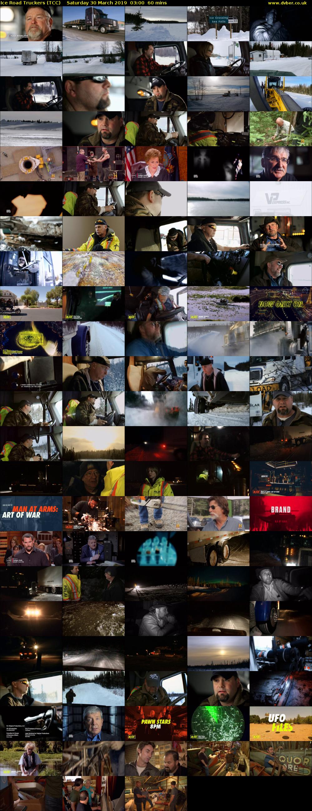 Ice Road Truckers (TCC) Saturday 30 March 2019 03:00 - 04:00