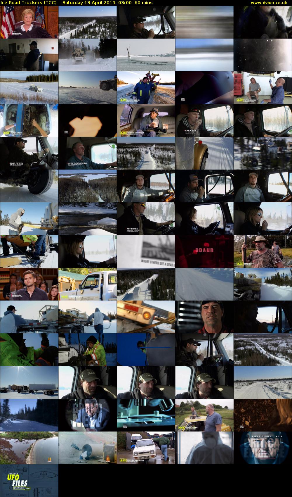 Ice Road Truckers (TCC) Saturday 13 April 2019 03:00 - 04:00