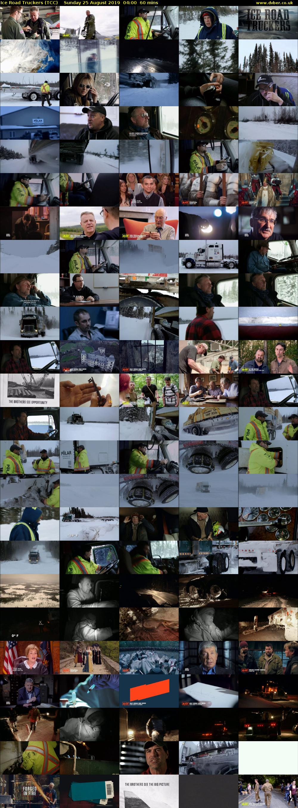 Ice Road Truckers (TCC) Sunday 25 August 2019 04:00 - 05:00