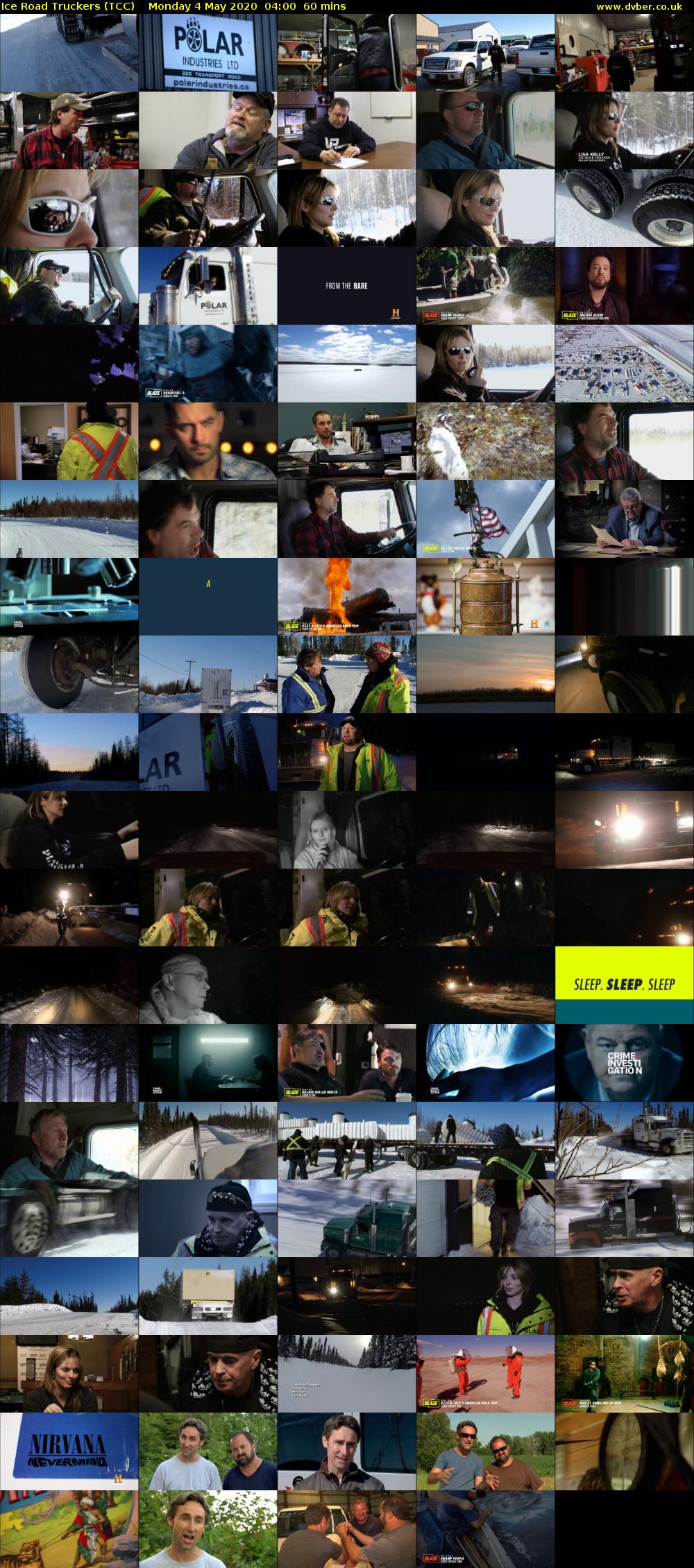 Ice Road Truckers (TCC) Monday 4 May 2020 04:00 - 05:00