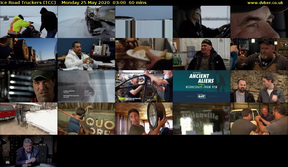 Ice Road Truckers (TCC) Monday 25 May 2020 03:00 - 04:00